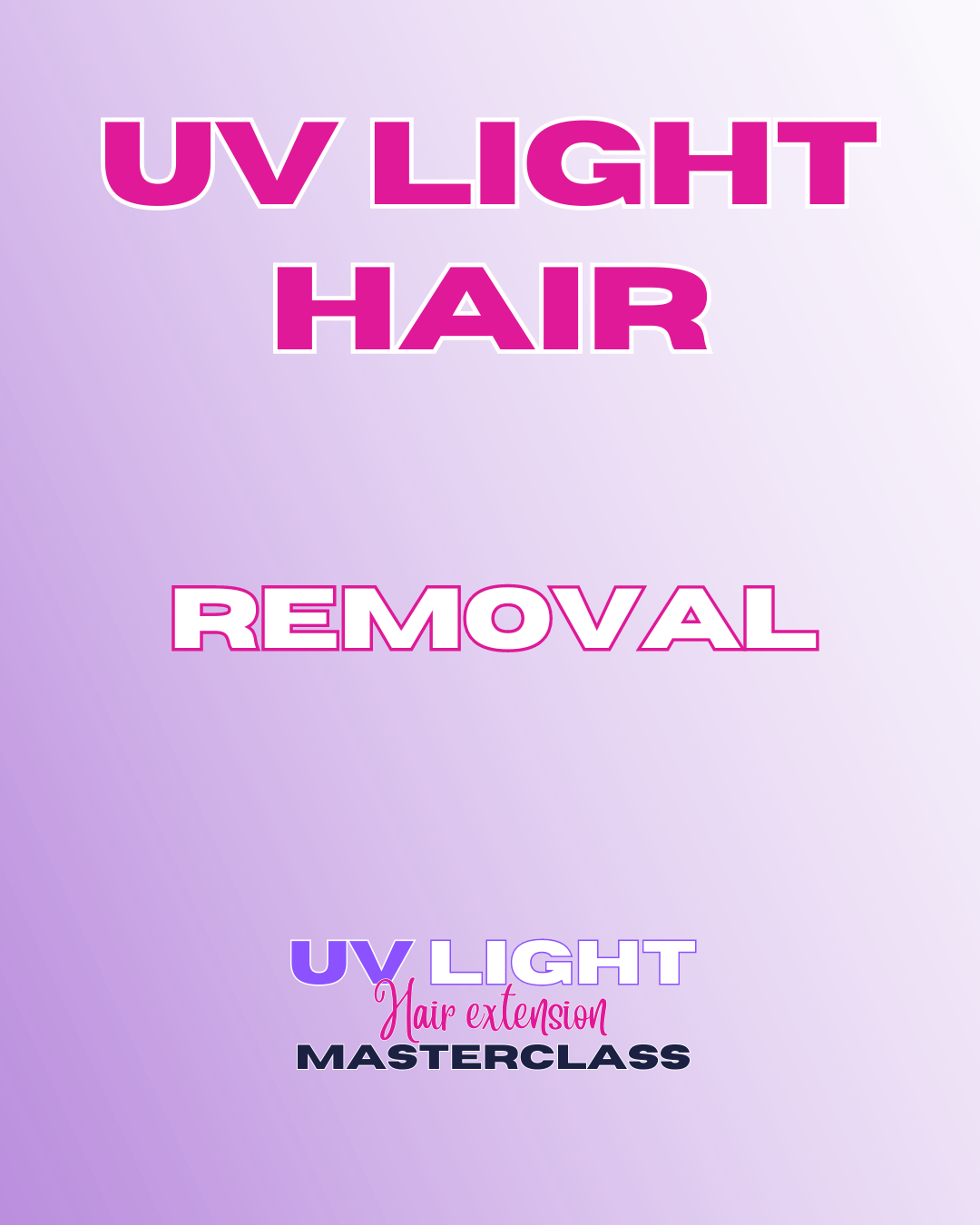 UV Light Hair Extension STARTER Training Online Course-Online Course-Blessedluv.com-Brazilianweave.com