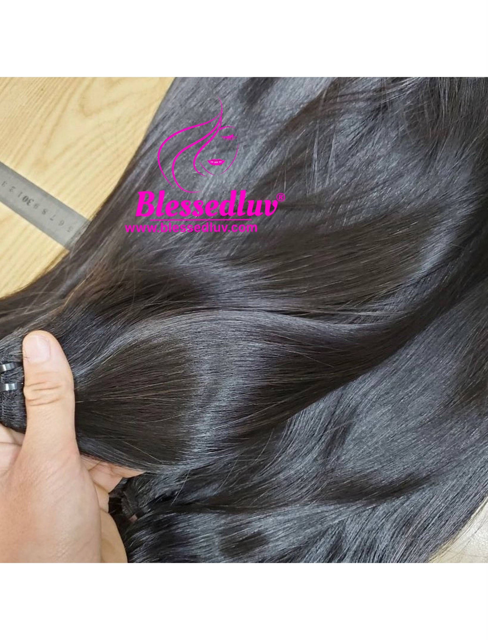 Luxury Bone Straight Super Double Drawn - 5 Years+-Brazilianweave.com-Brazilianweave.com