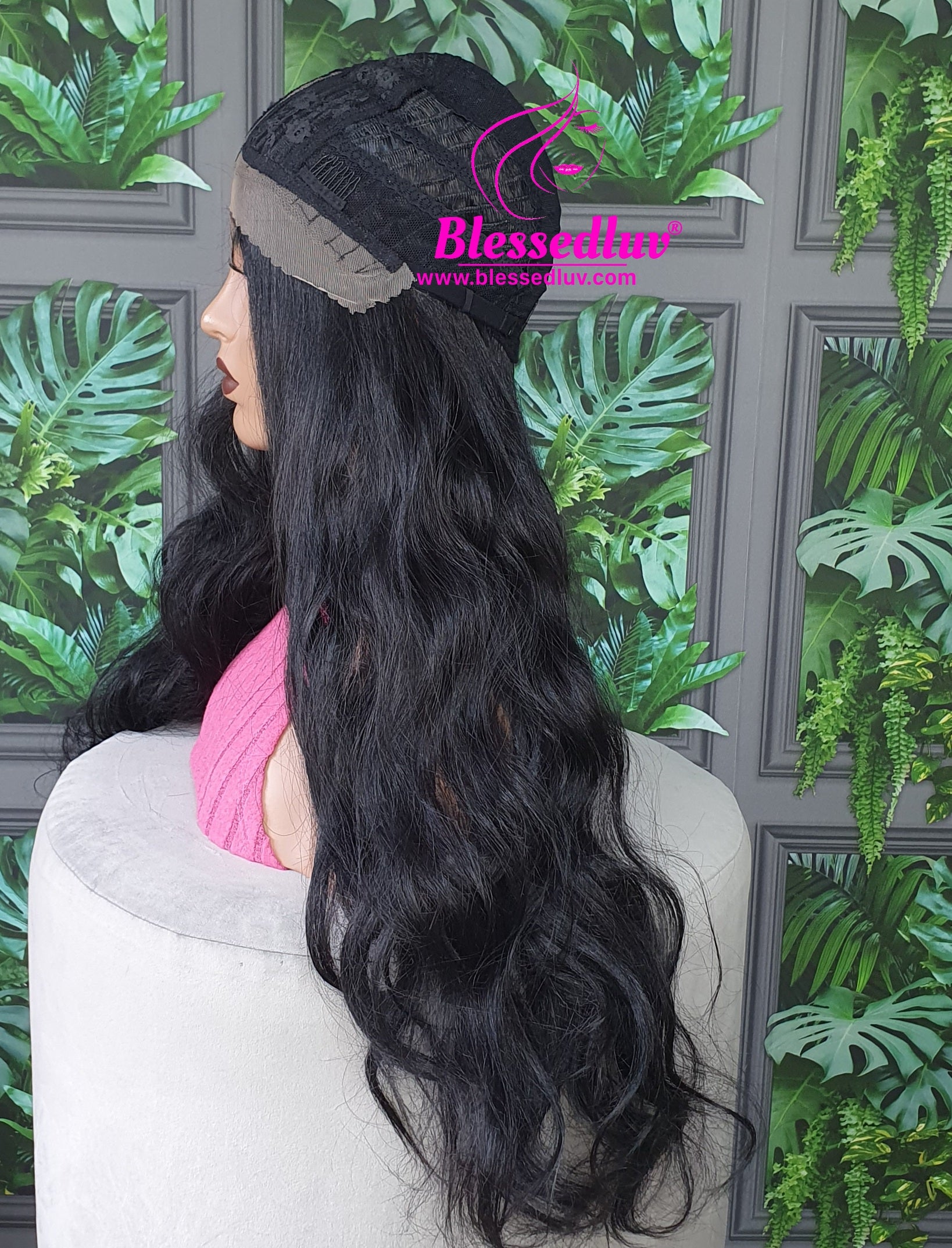 Nelly - Synthetic Coarse Lace Front Wig-Wigs-www.blessedluv.com-Brazilianweave.com