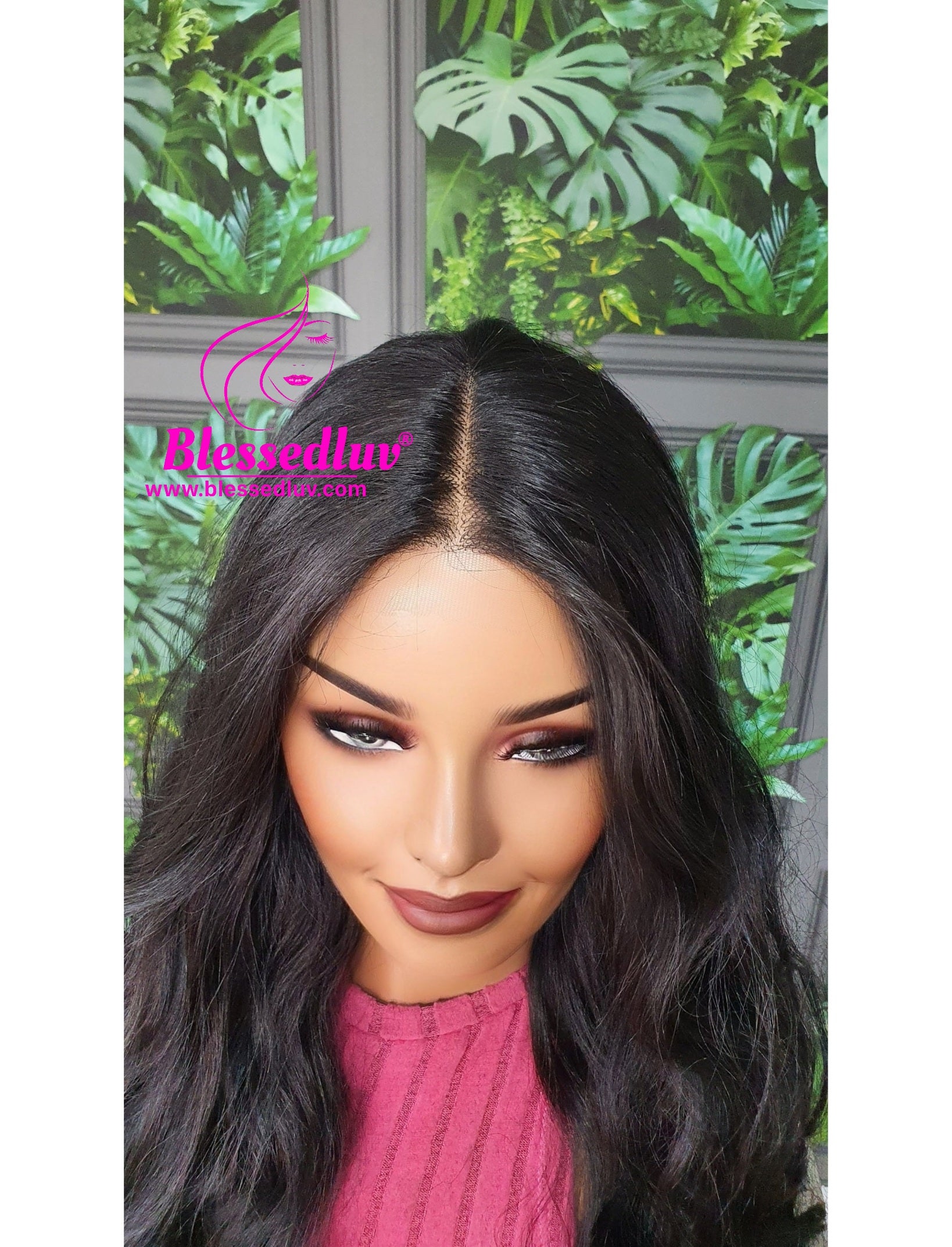 Nelly - Synthetic Coarse Lace Front Wig-Wigs-www.blessedluv.com-Brazilianweave.com