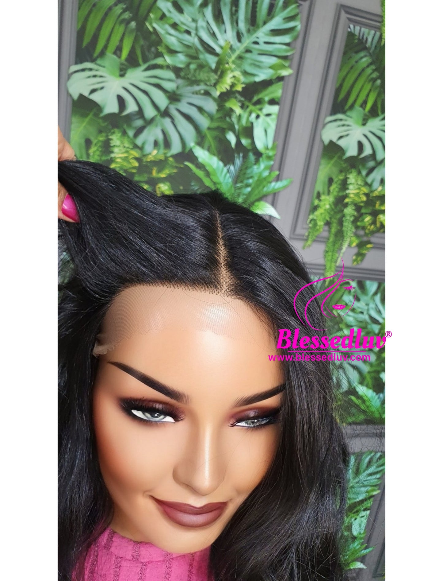 Nelly - Synthetic Coarse Lace Front Wig-Wigs-www.blessedluv.com-Brazilianweave.com