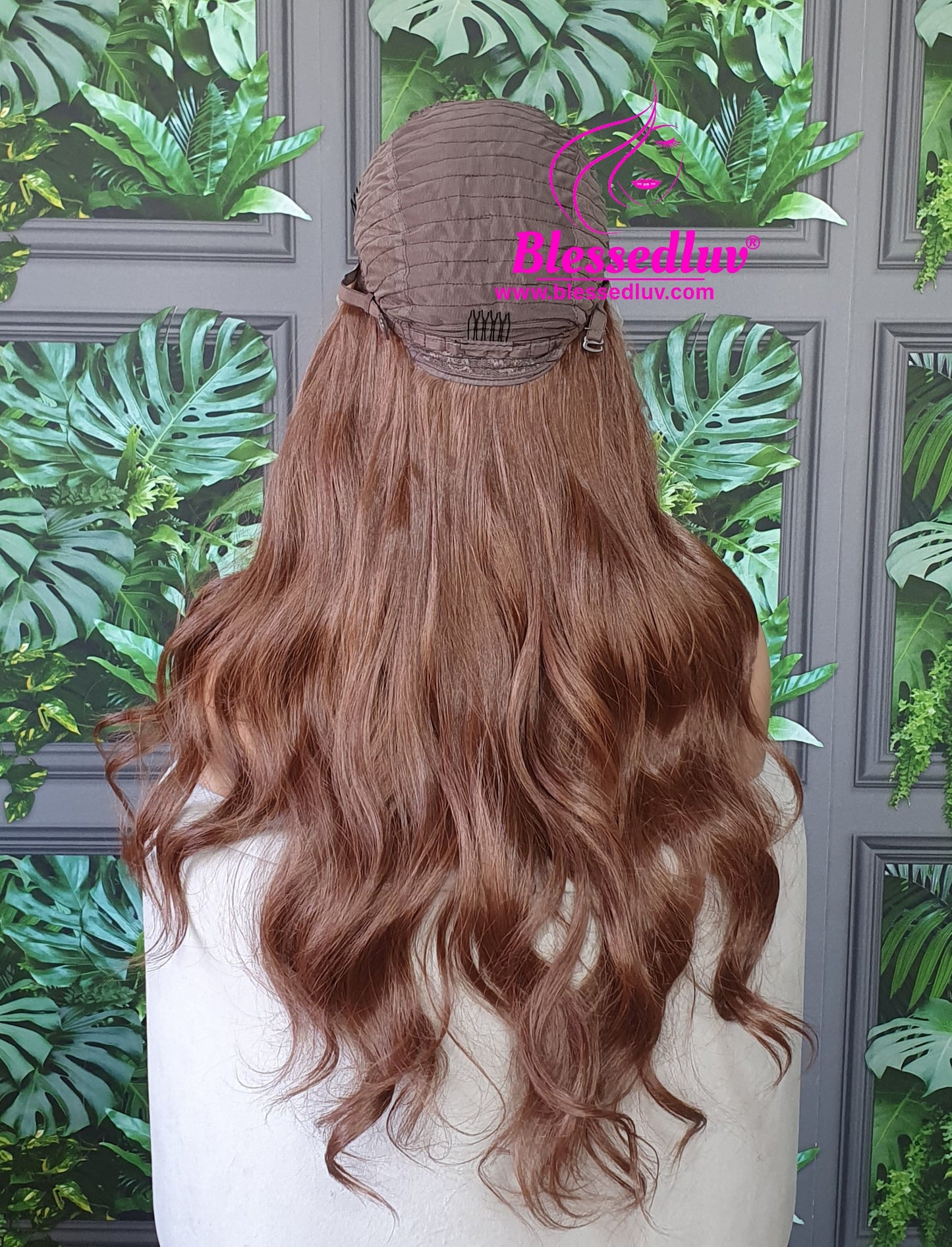 Holly - Highlights Synthetic Lace Front Wig-Wigs-www.blessedluv.com-Brazilianweave.com