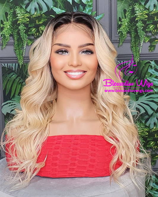 Tara - Ombre Blonde European Hair - Lace Wig-Wig-www.blessedluv.com-Brazilianweave.com