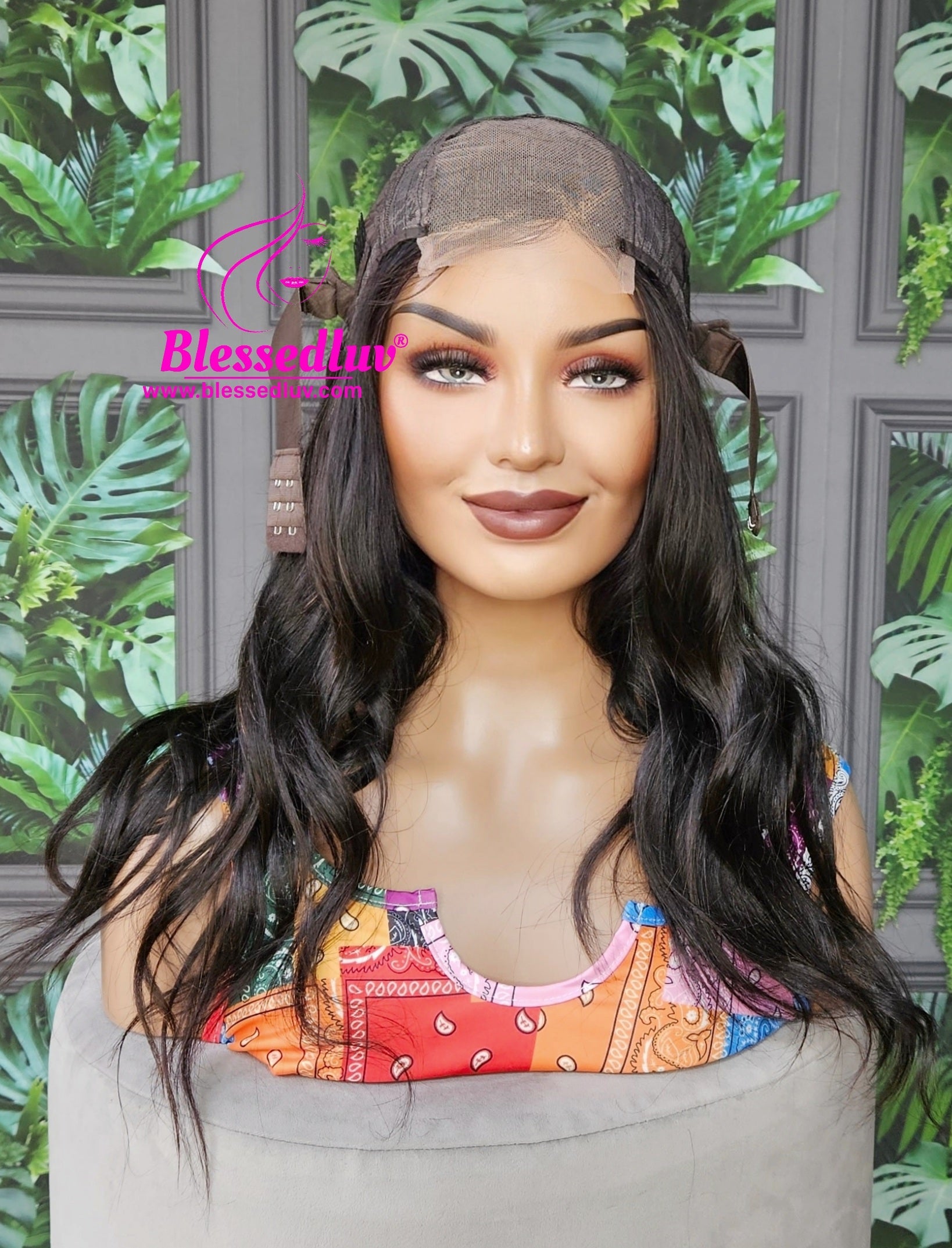 Debs - Human 250 Density Closure Wig - SALE-Wigs-www.blessedluv.com-Brazilianweave.com