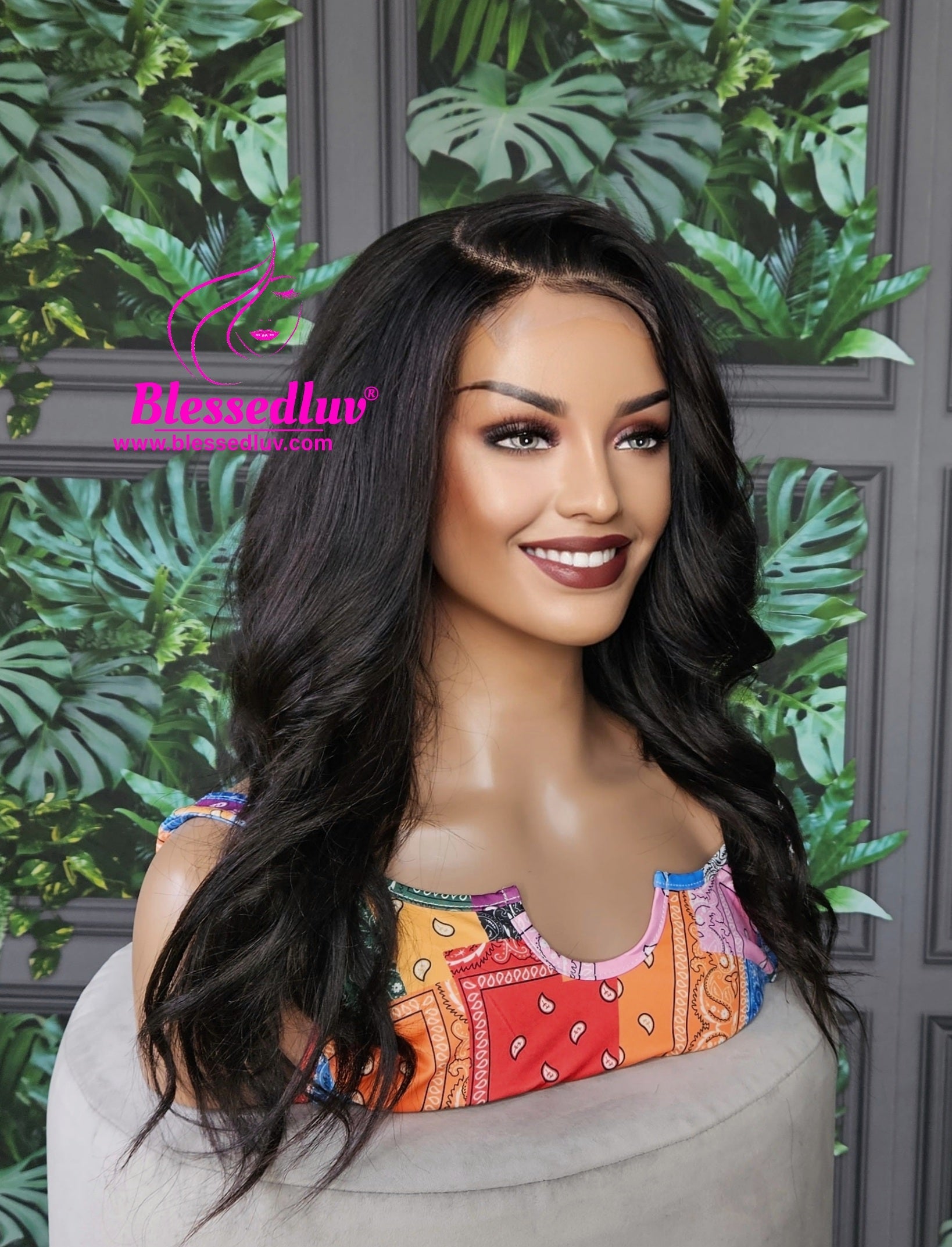 Debs - Human 250 Density Closure Wig - SALE-Wigs-www.blessedluv.com-Brazilianweave.com
