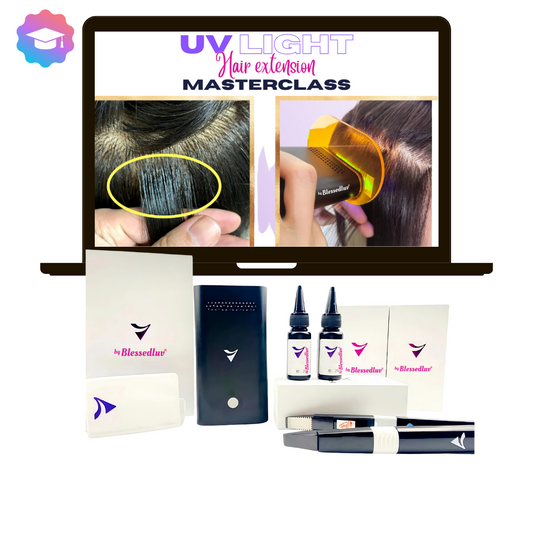 UV Light Hair Masterclass with UV Tool Kit Bundle Deal-Blessedluv.com-Brazilianweave.com