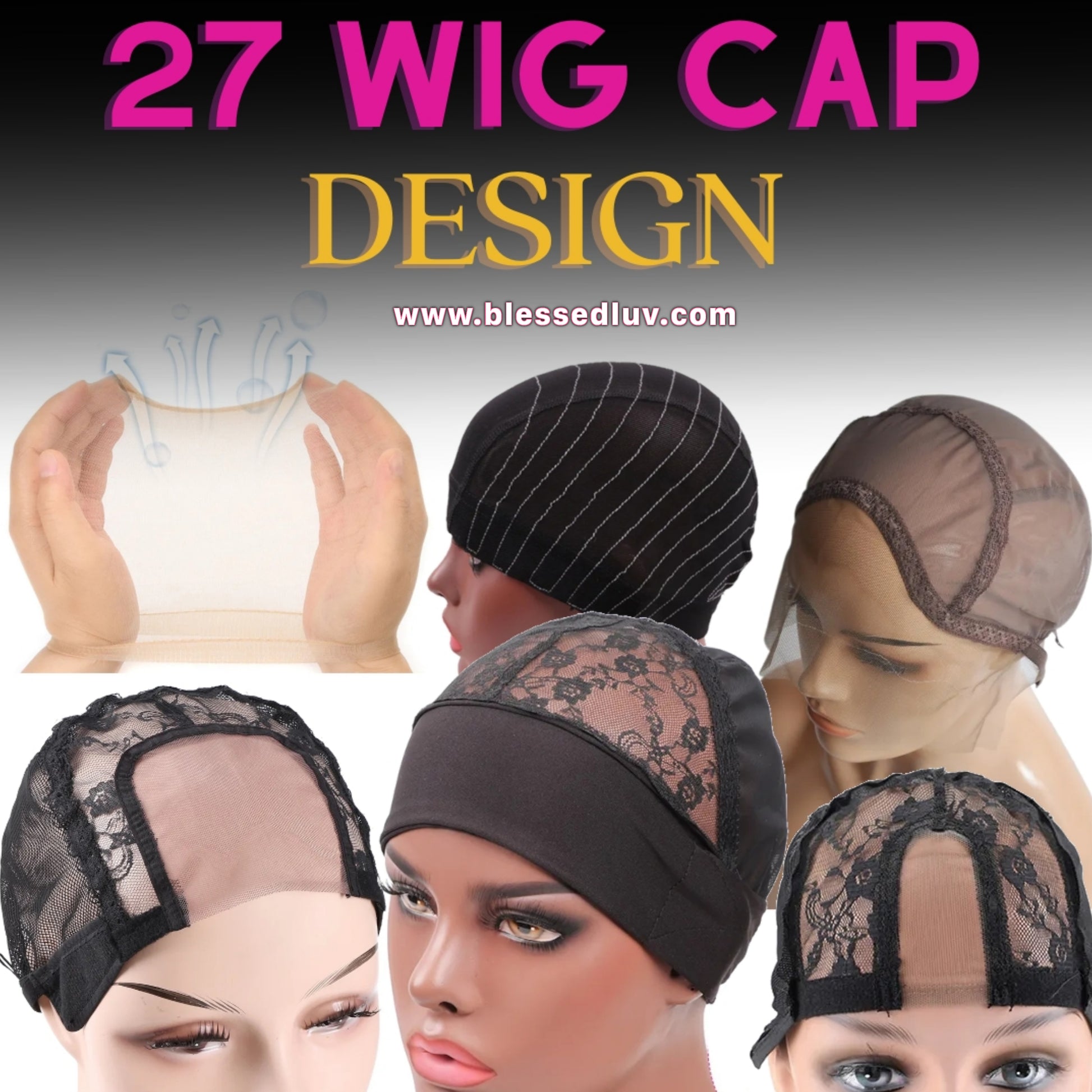 27 Wig Cap Vendor List: For all Wig Making-Online Course-www.blessedluv.com-Brazilianweave.com