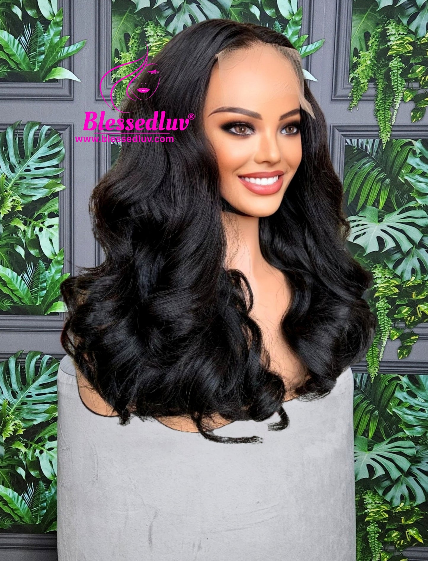 Habibi - Luxury Bouncy Curls - Super Double Drawn Wig - Last 5 Years+-WIG-www.blessedluv.com-Brazilianweave.com