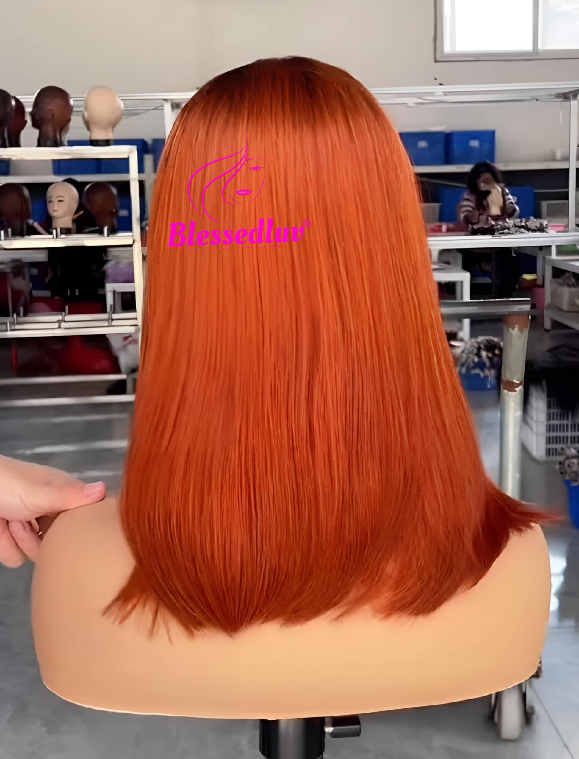 Marsha - HD Lace Frontal Ombre Bob Wig-WIG-Blessedluv.com-Brazilianweave.com