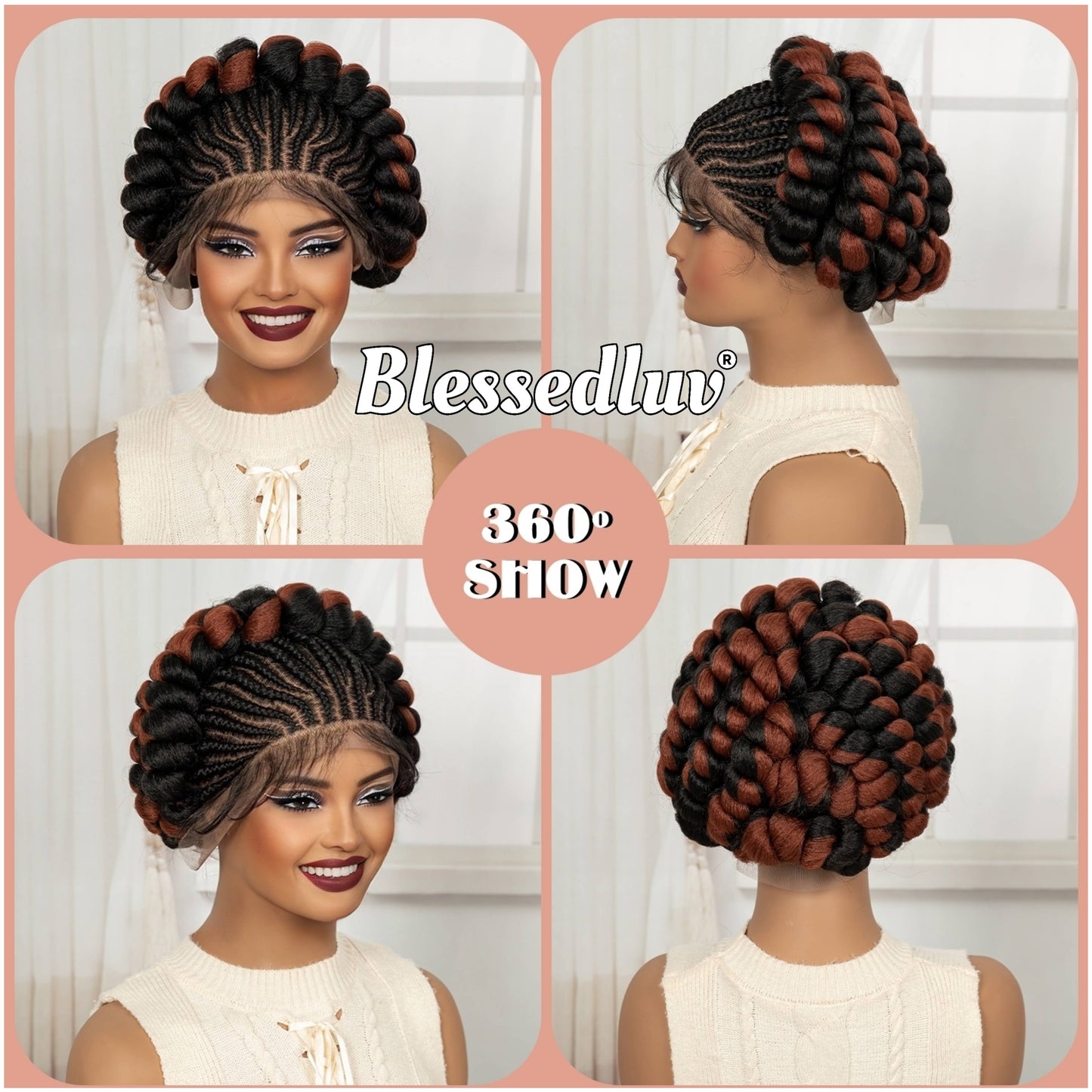 Adanna - Bantu Braids Full Lace Wig-Wig-Blessedluv.com-Brazilianweave.com