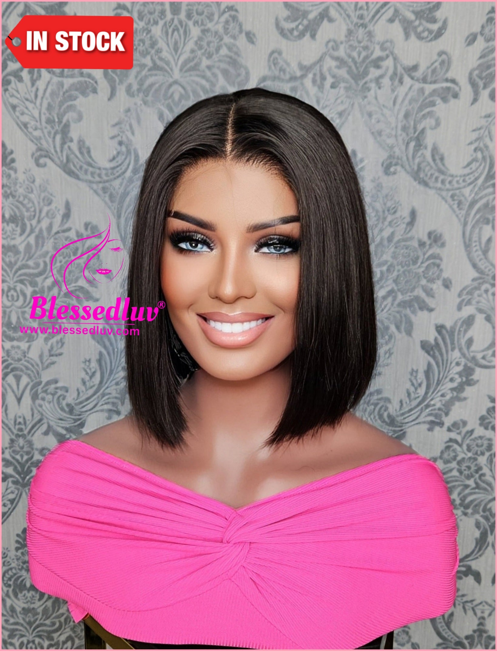 Julie - 4x4 Double Drawn Lace Glueless Closure HD Wig - SALE-Wig-Blessedluv.com-Brazilianweave.com