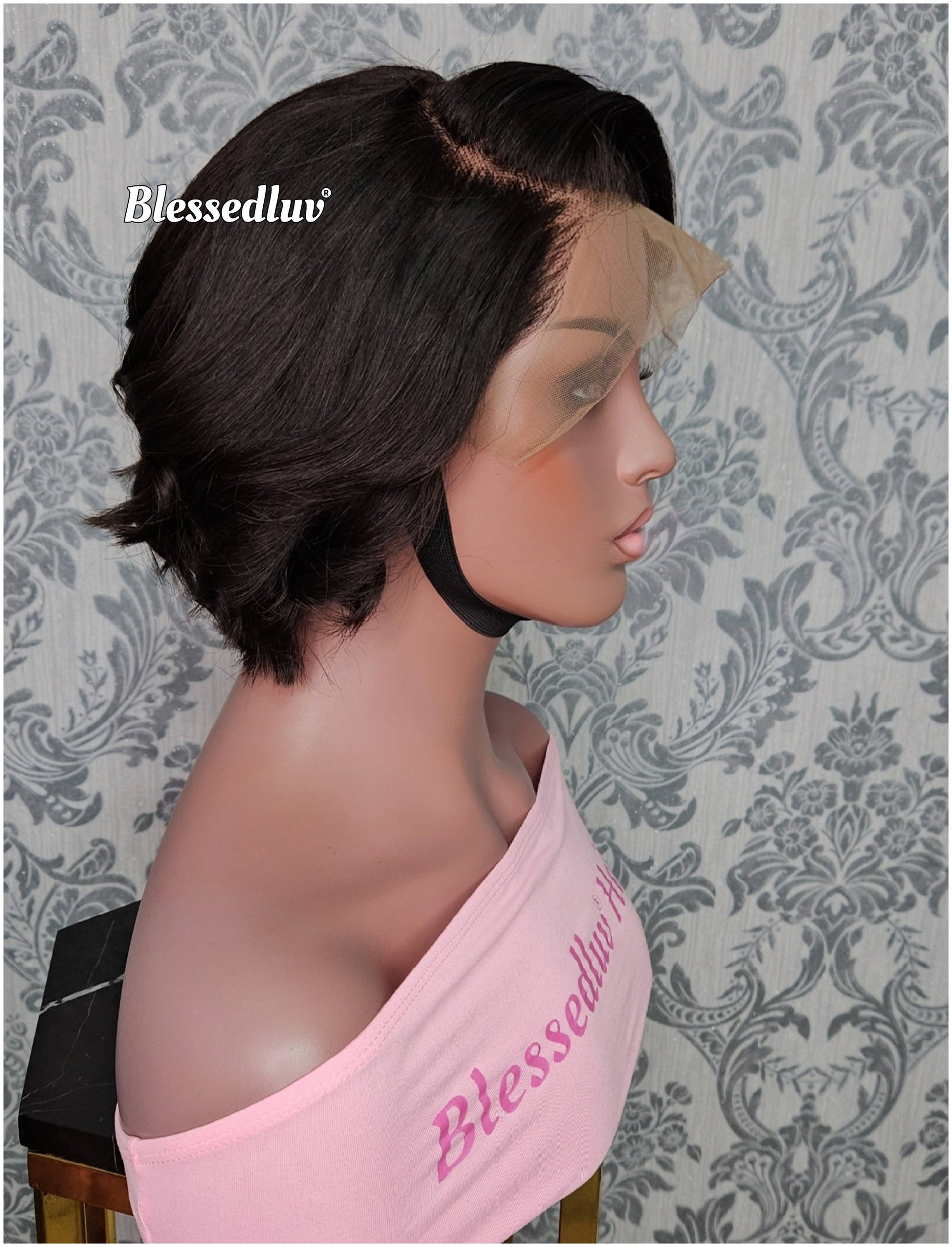 Rachel - Silky Yaki Glueless Lace Frontal Wig-Wig-Blessedluv.com-Brazilianweave.com