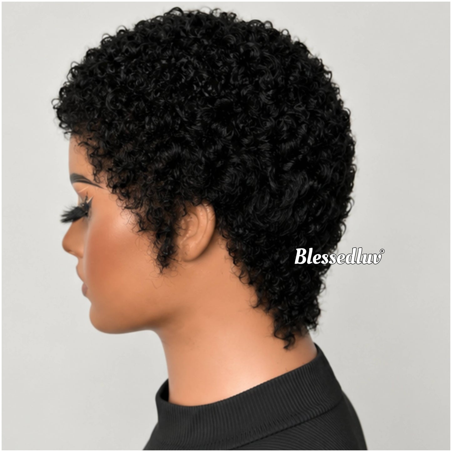 Drine – Pixie Cut No Lace Glueless, Ready to Wear-Blessedluv.com-Brazilianweave.com
