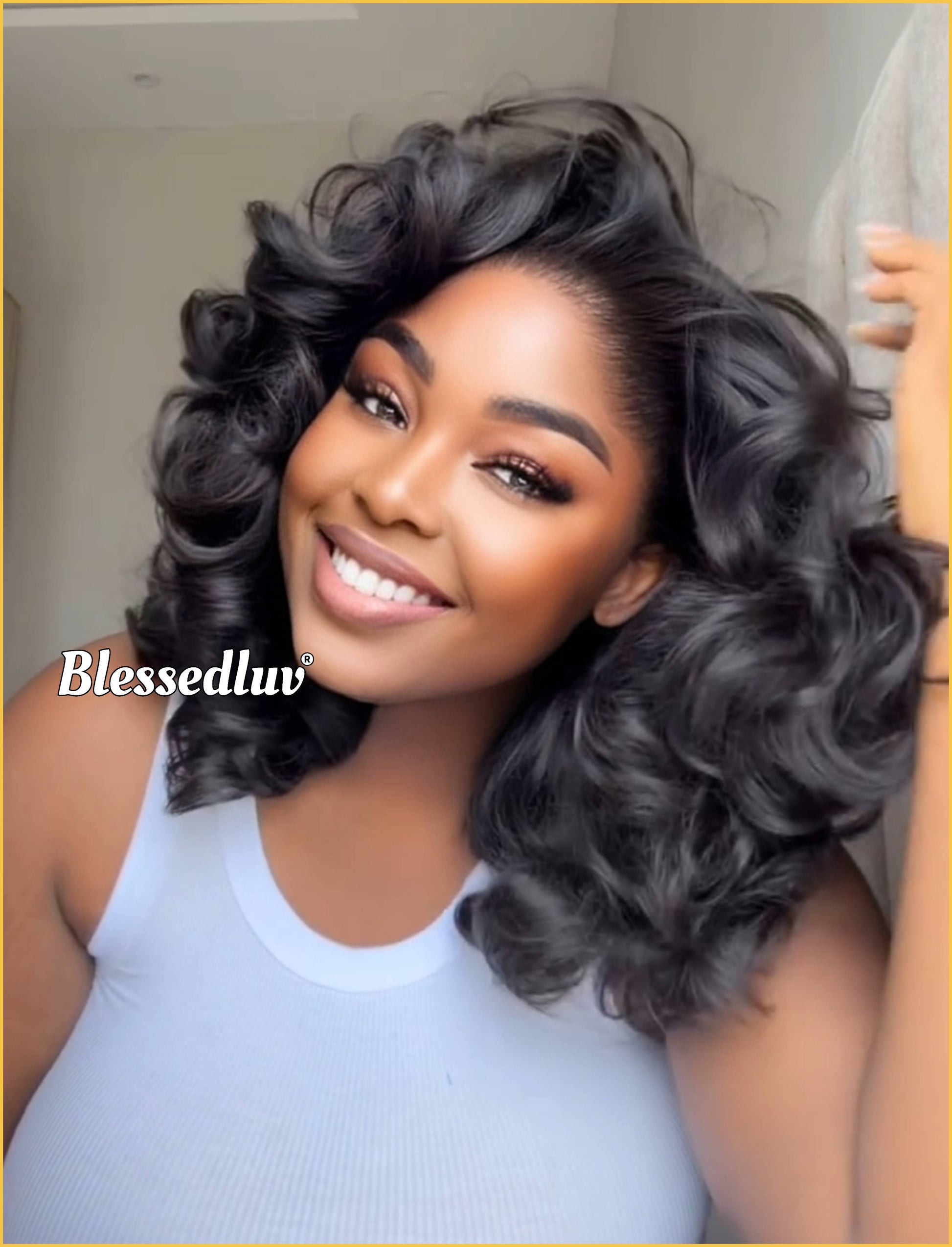 Hope – Premium Human Hair Blend Wig-Wig-Blessedluv.com-Brazilianweave.com
