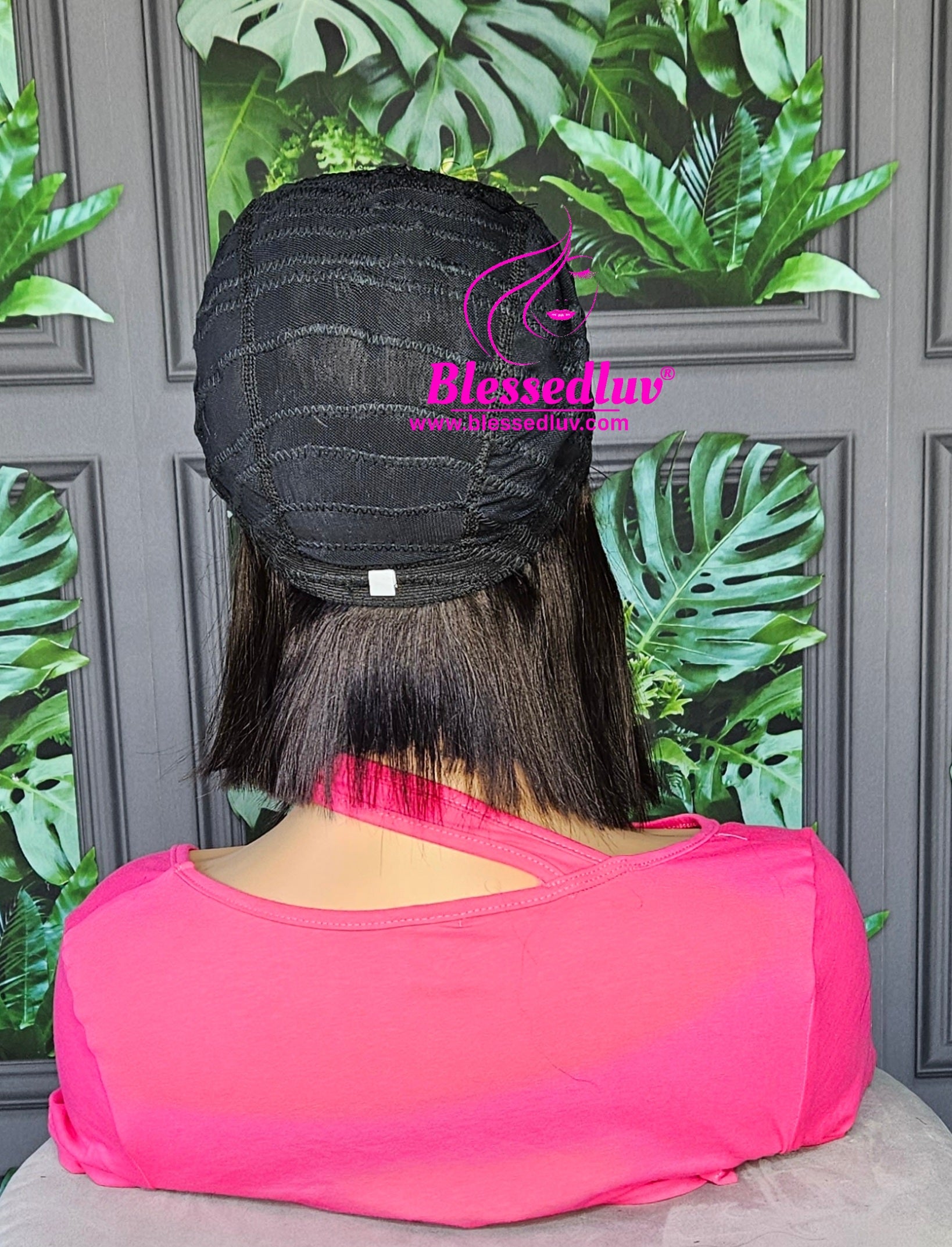 Shelly - Raw Brazilian Blunt Cut Bob Wig-Wigs-www.blessedluv.com-Brazilianweave.com