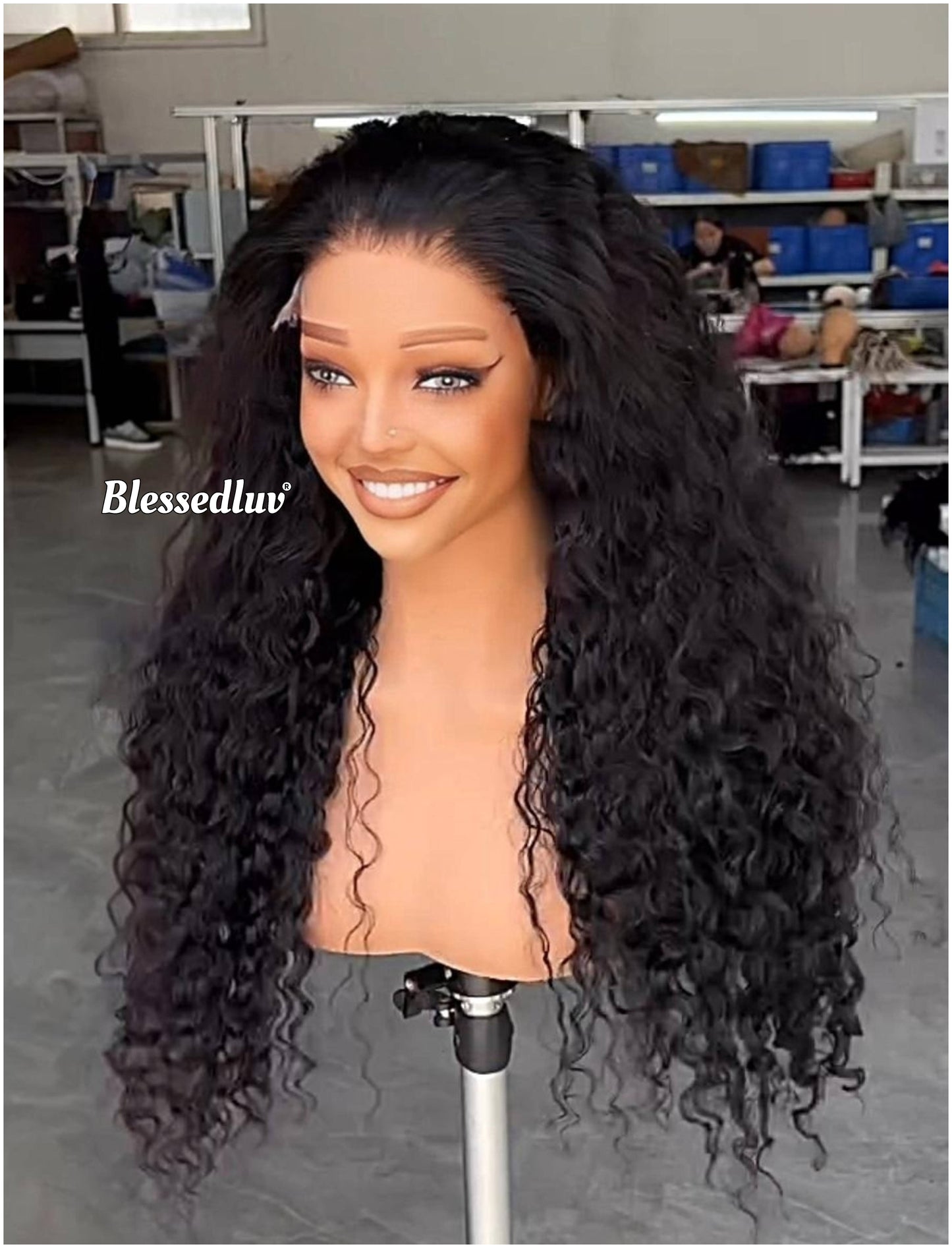 Vivienne – Water Curls Custom Glueless Wig | Choose Lagos or Standard Hairline