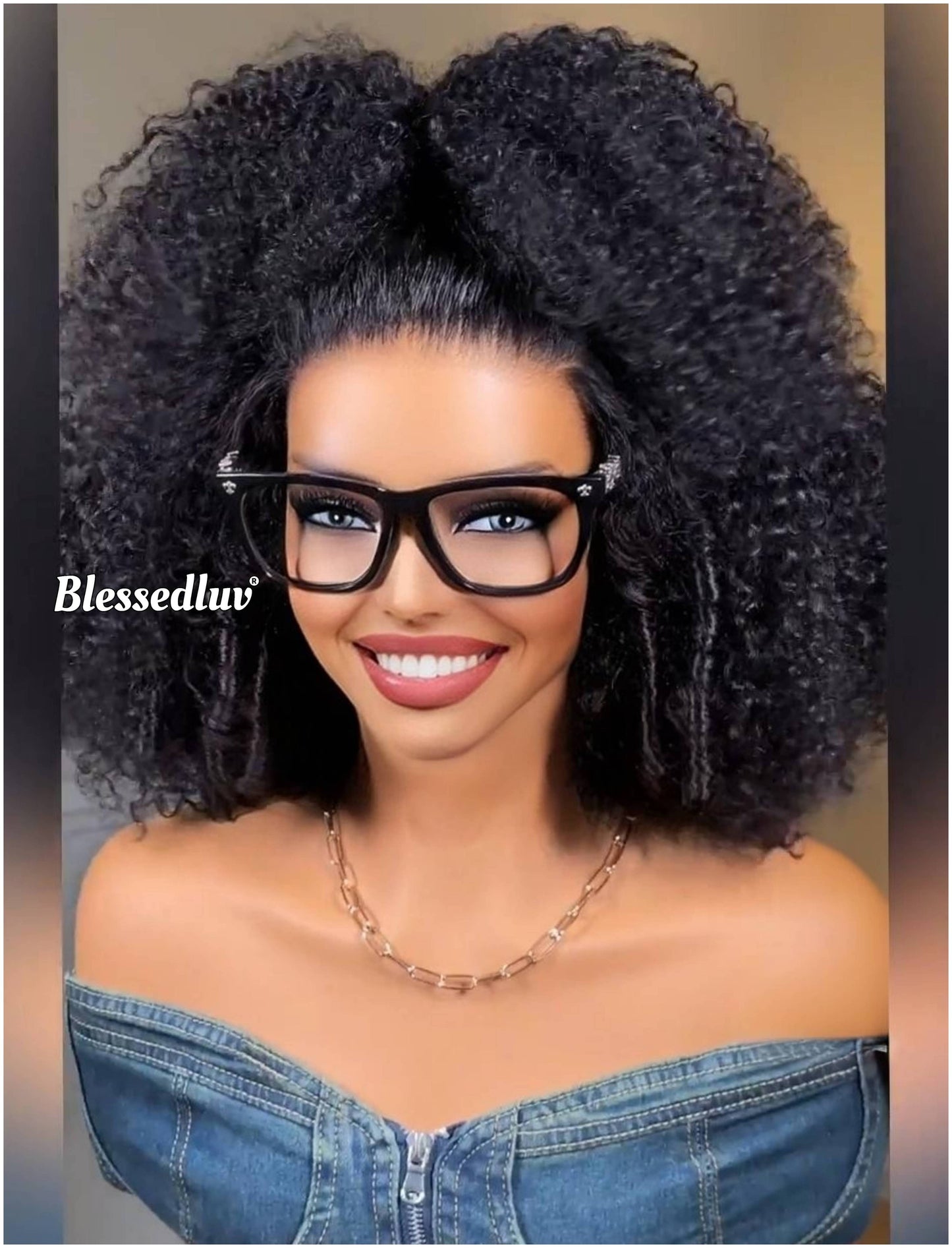 Bianca - 300% Density 4C Textured Ventilated Wig-Blessedluv.com-Brazilianweave.com