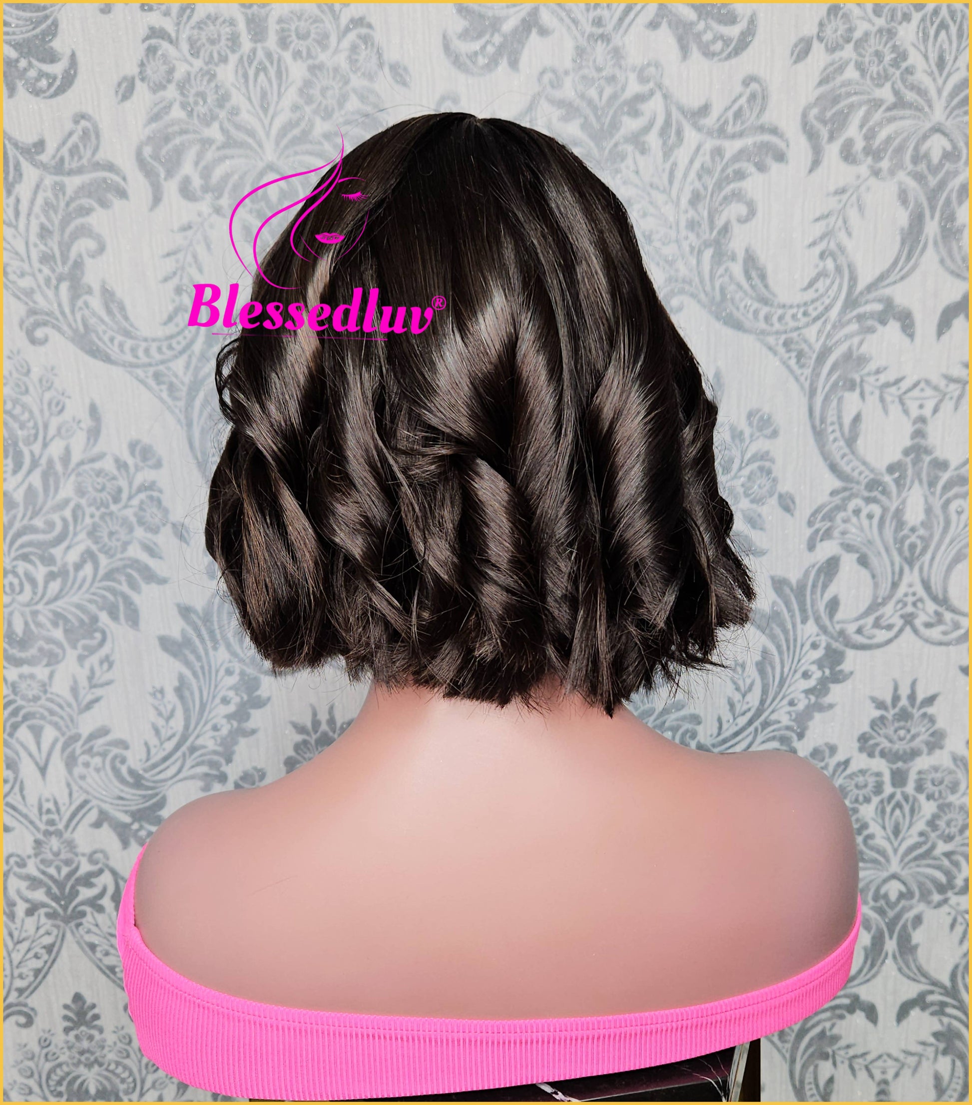 Justine - 5x5 Double Drawn Lace Glueless Closure HD Wig-Wig-Blessedluv.com-Brazilianweave.com