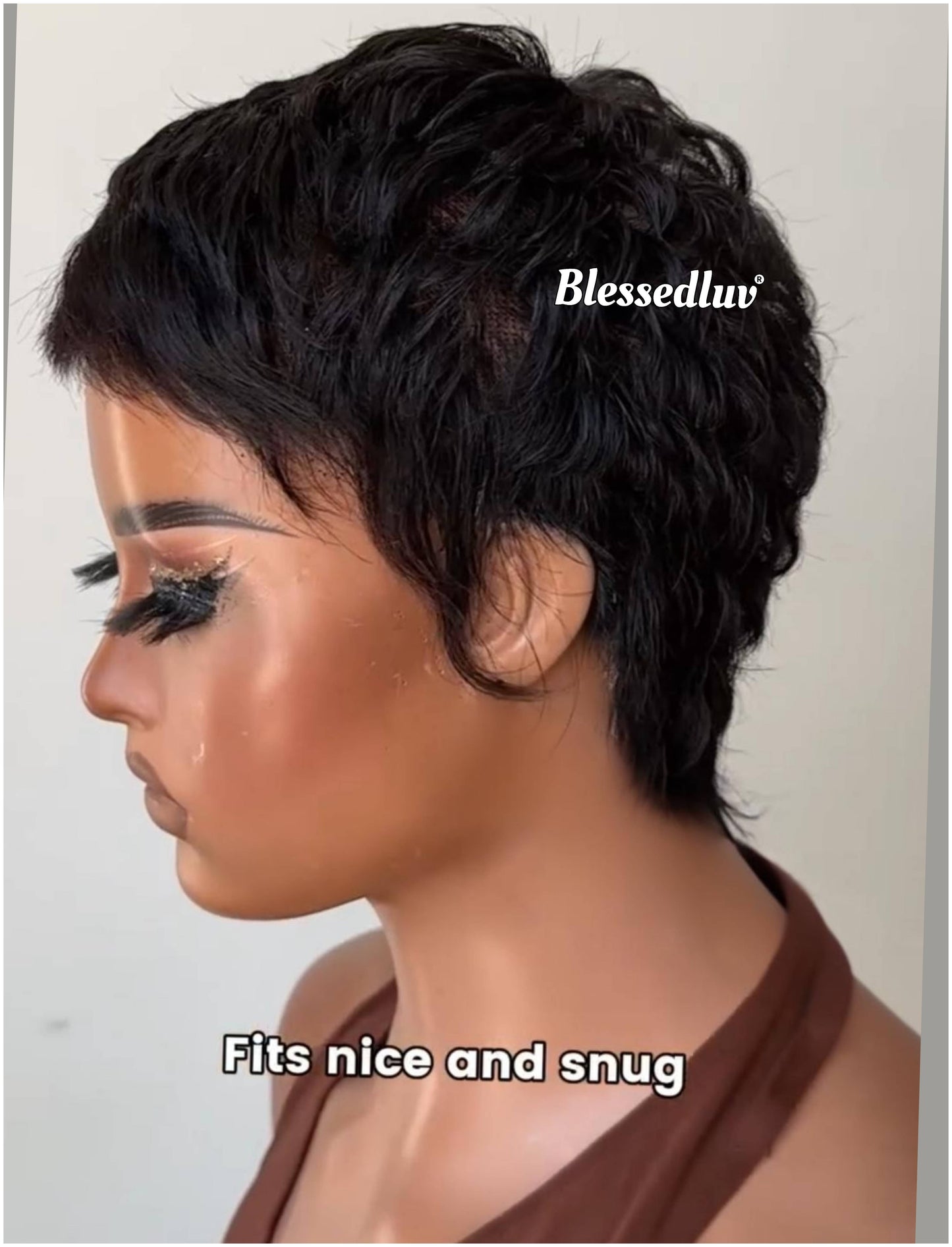 Jada – Pixie Cut Glueless Full Lace Wig, Ready to Wear-Blessedluv.com-Brazilianweave.com