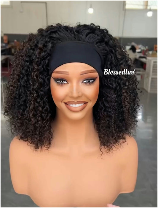 Marsha - Curly 250% Density Headband Wig-www.blessedluv.com-Brazilianweave.com