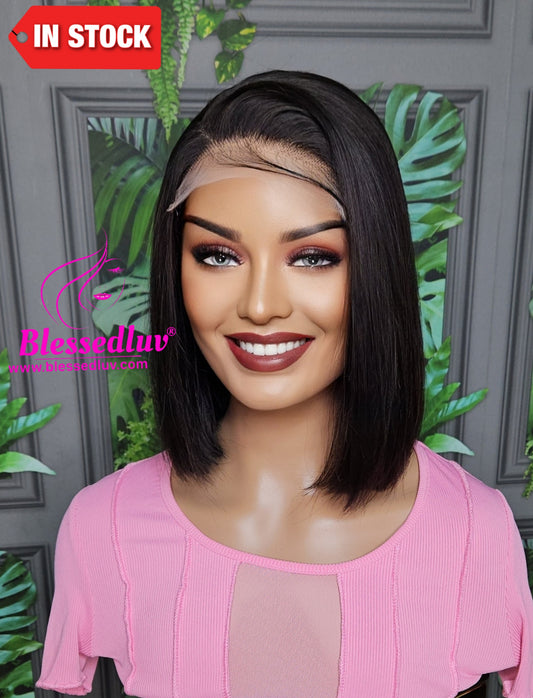 Sammy - 5x5 Double Drawn Lace Glueless Closure Wig- sold-Wig-Blessedluv.com-Brazilianweave.com