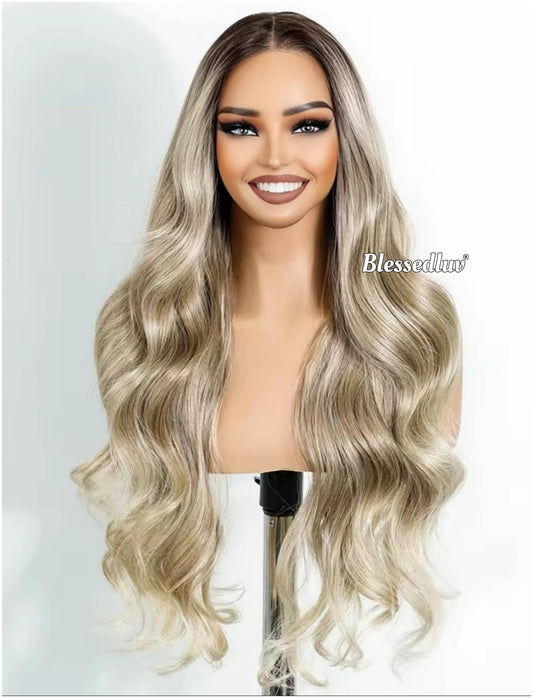 Zola – Premium Human Hair Blend Wig-Wig-Blessedluv.com-Brazilianweave.com