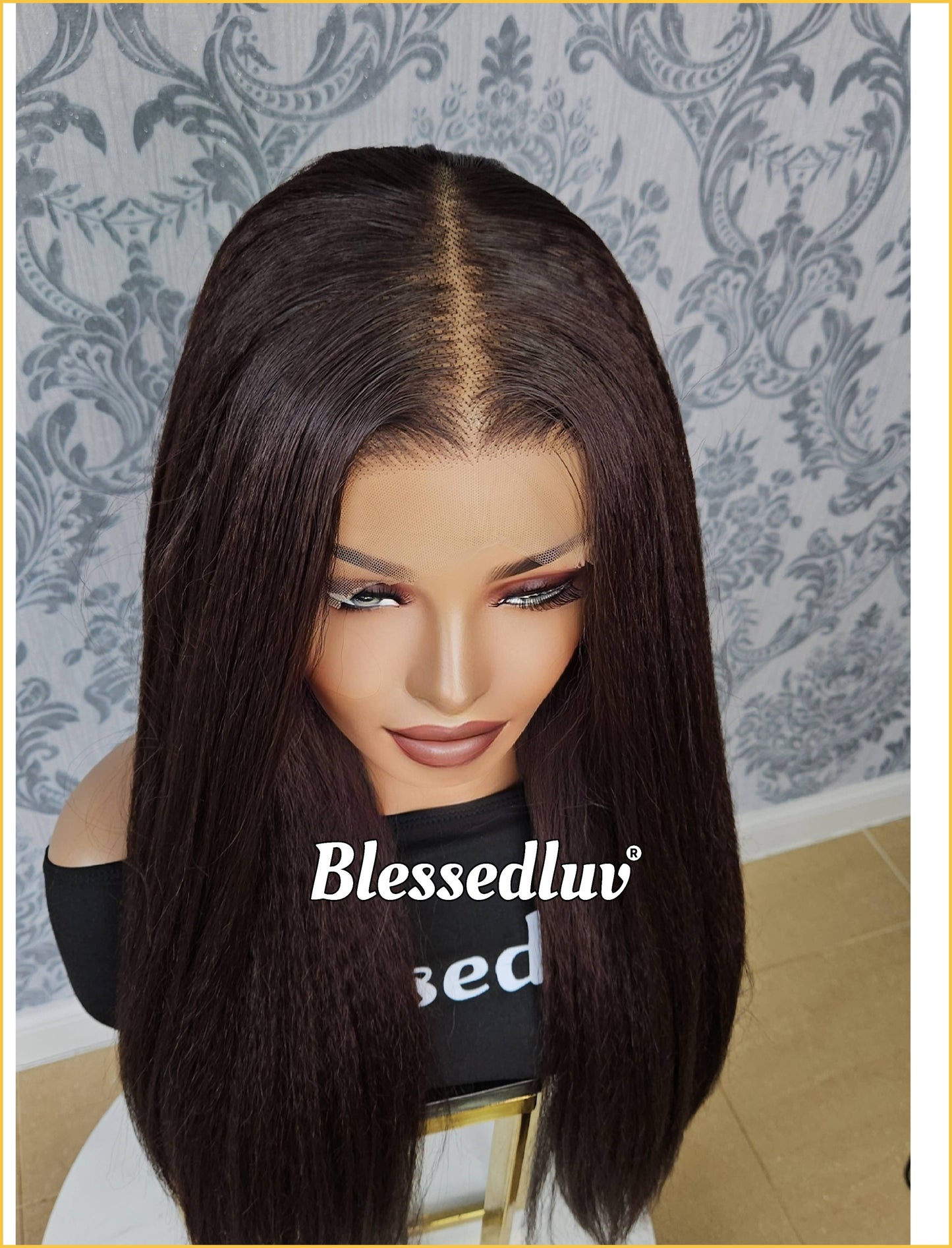 Chichi – 13x6 Premium Human Hair Blend Wig-Wig-Blessedluv.com-Brazilianweave.com
