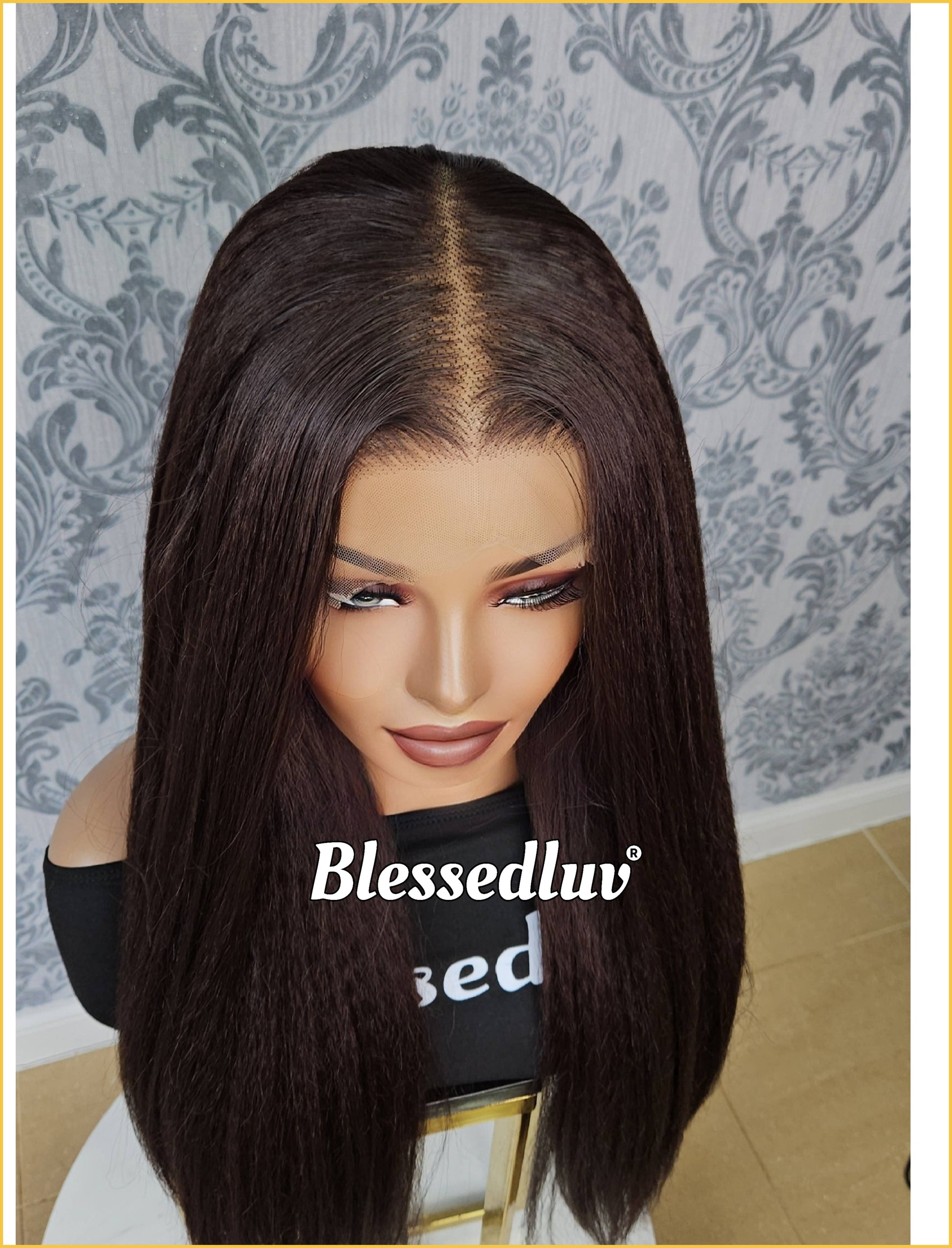 Chichi – 13x6 Premium Human Hair Blend Wig-Wig-Blessedluv.com-Brazilianweave.com