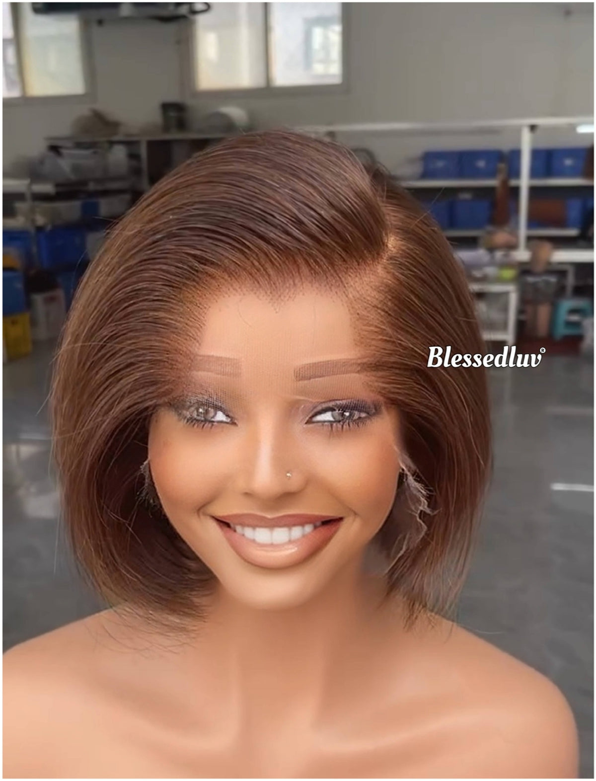 Shaz – Light Brown Pixie Wig | Choose Lagos Hairline or Standard Hairline-Wig-Blessedluv.com-Brazilianweave.com