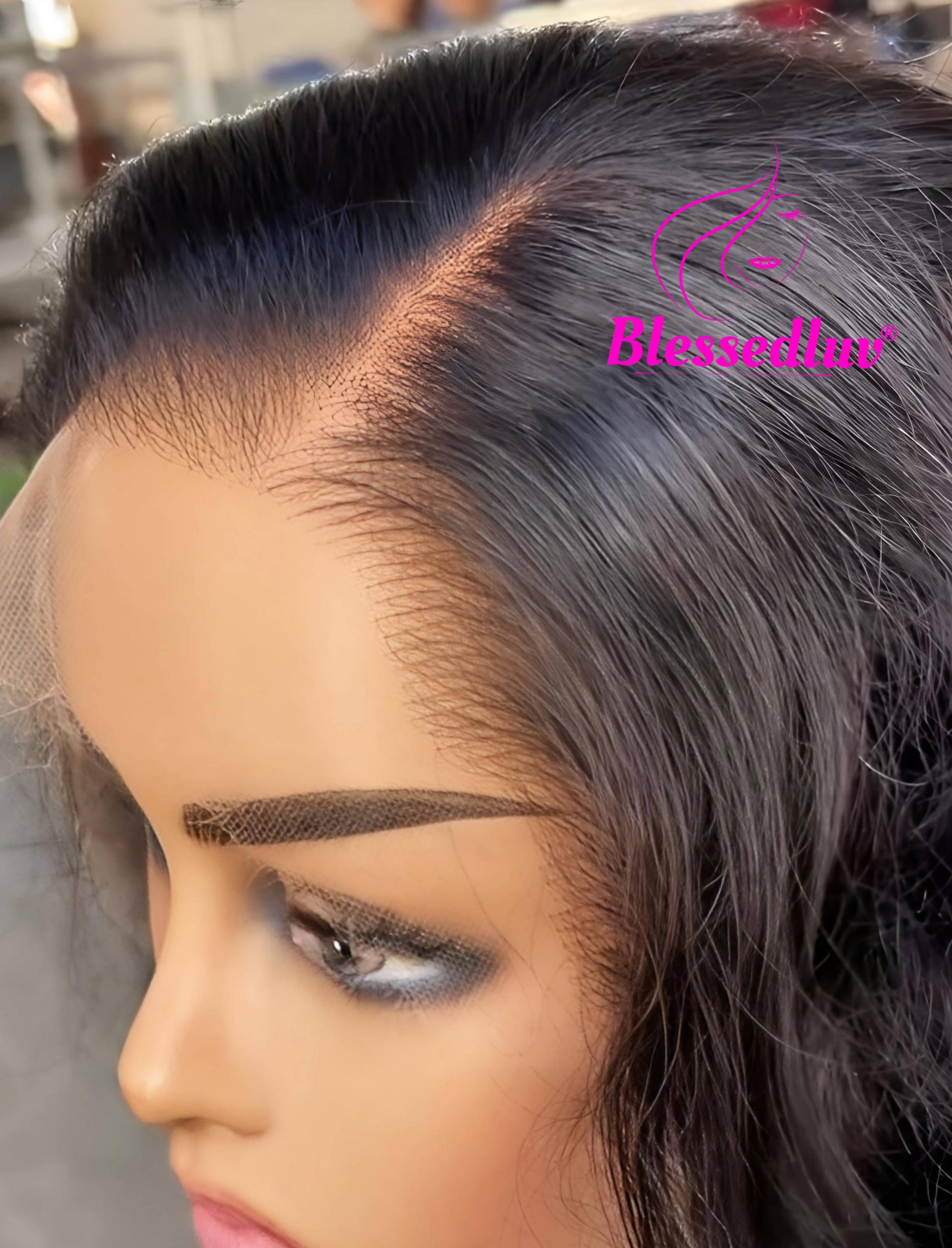 Alice - HD Lace Frontal - Bouncy Curls-WIG-Blessedluv.com-Brazilianweave.com