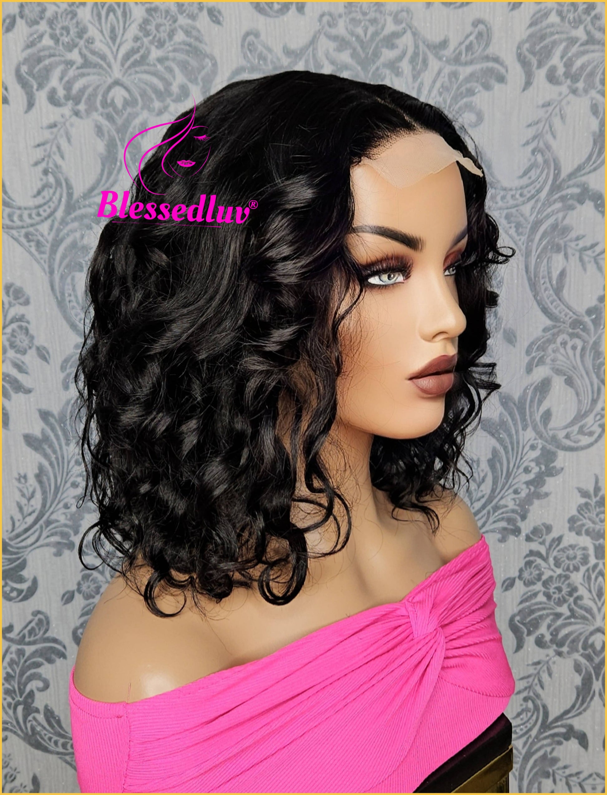 Rayna- HD Lace Curly Closure Wig SALE-WIG-Blessedluv.com-Brazilianweave.com