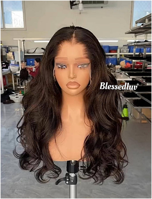 Yvette – HD Ombré Yaki Wig | Choose Lagos or Standard Hairline-Wig-Blessedluv.com-Brazilianweave.com