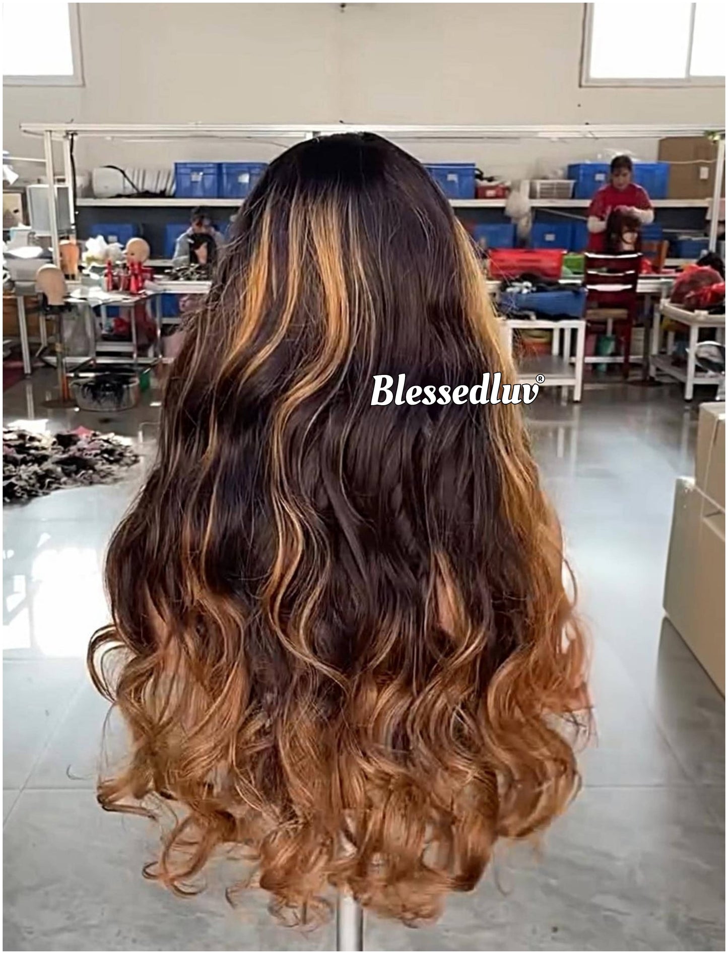 Abigail – HD Ombré Highlights Custom Wig | Choose Lagos or Standard Hairline-Wig-Blessedluv.com-Brazilianweave.com