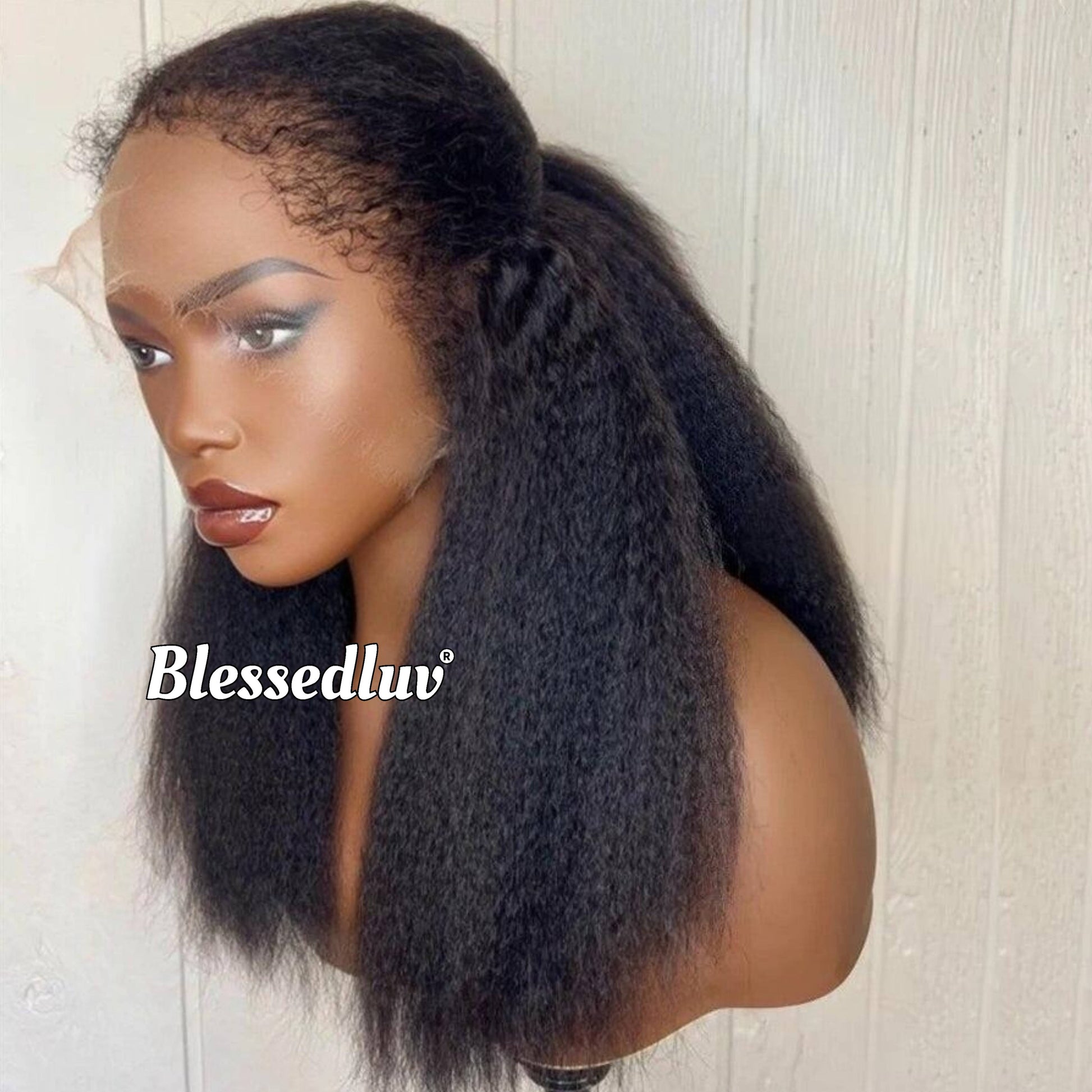 Layla - 3C Texture Ventilated Kinky Wig-Blessedluv.com-Brazilianweave.com