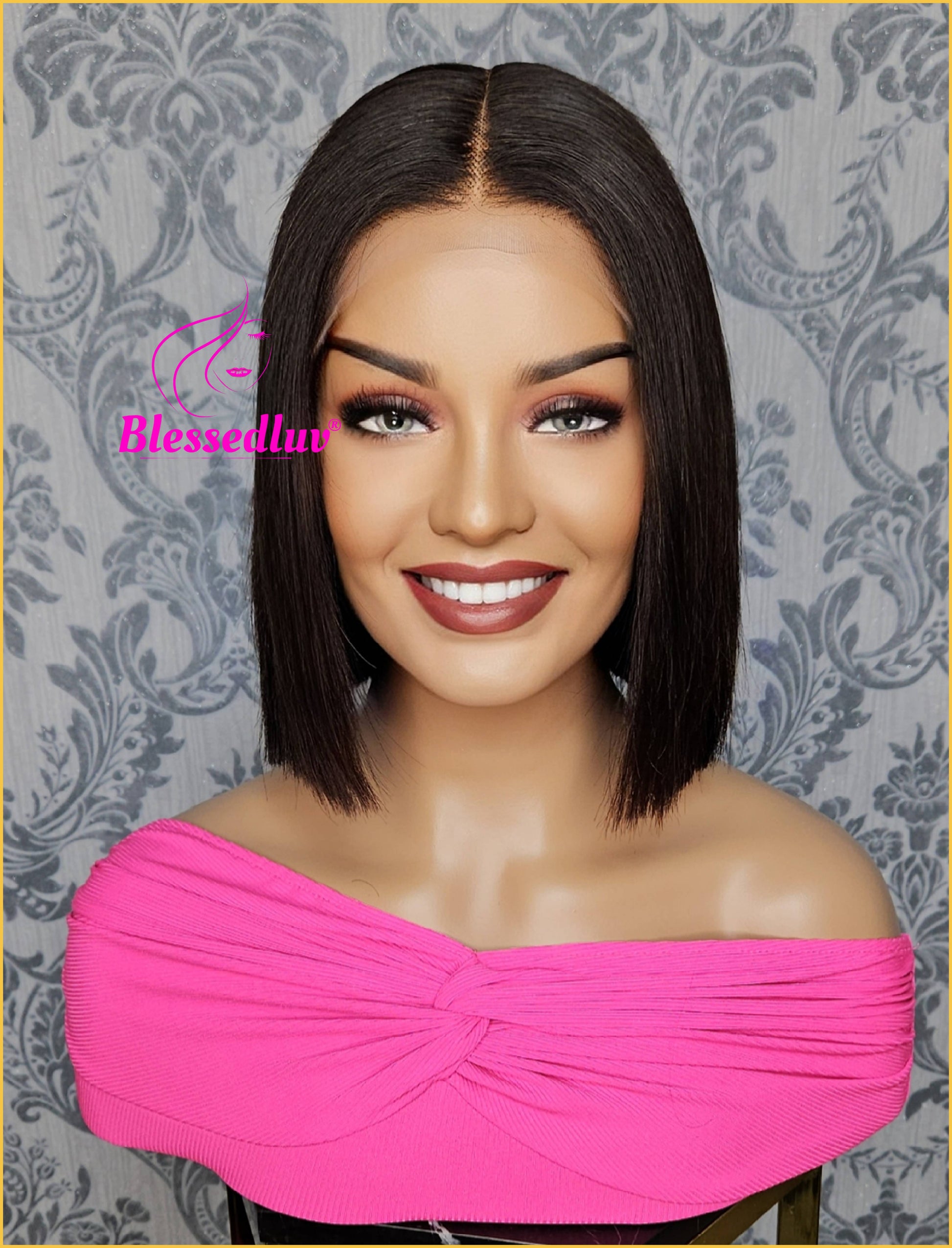 Christy - Lace Frontal Bob Wig-Wig-Blessedluv.com-Brazilianweave.com