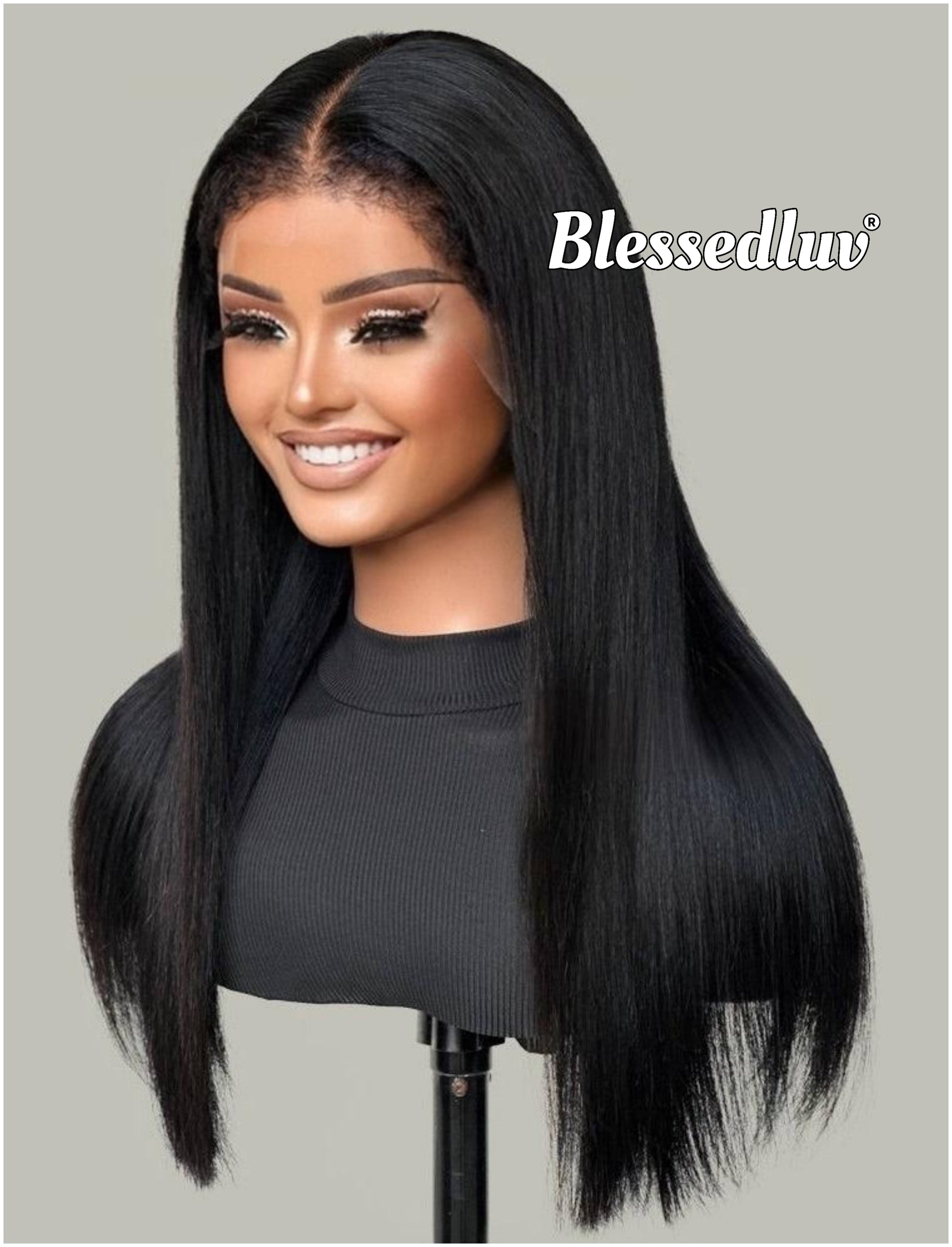 Eliza - 3c Texture Edges Ventilated Wig-Blessedluv.com-Brazilianweave.com