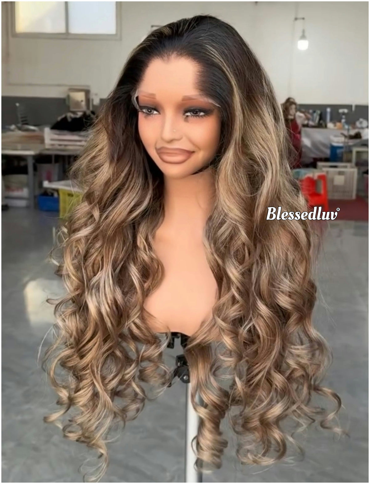 Martina  –  Balayage Glueless Wig | Choose Lagos or Standard Hairline