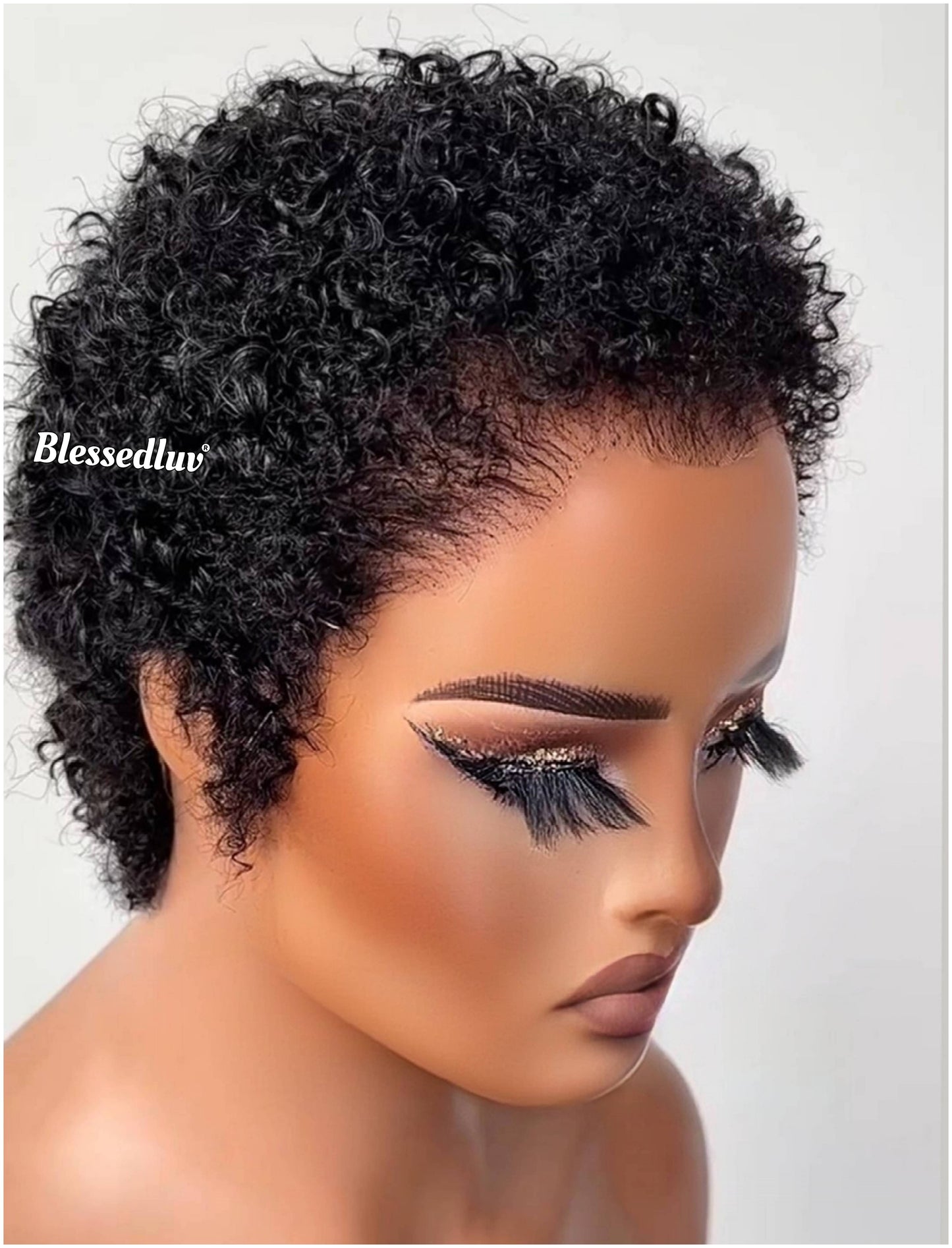 Lois – M Shape Lagos Hairline Pixie Cut Glueless Full Lace Wig, Ready to Wear-Blessedluv.com-Brazilianweave.com