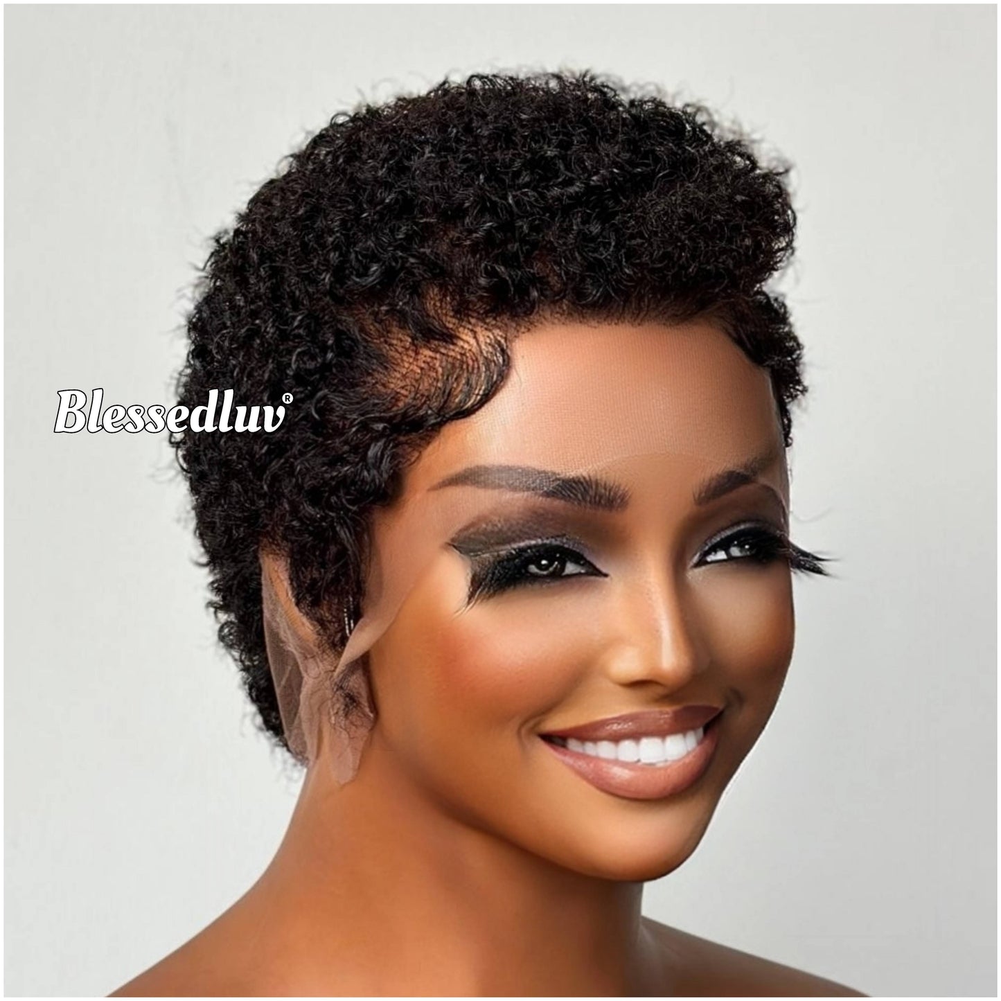 Lella – Pixie Cut Glueless Full Lace Wig, Ready to Wear-Blessedluv.com-Brazilianweave.com