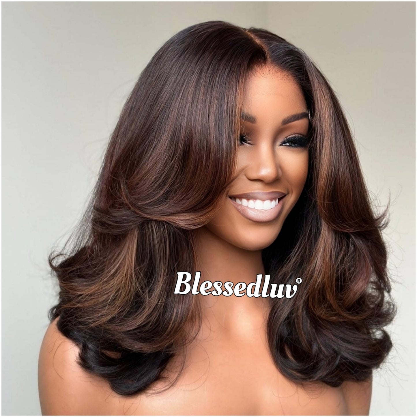 Bri – Glueless Layered HD Closure Lace Wig in Highlights, Ready to Wear-Blessedluv.com-Brazilianweave.com