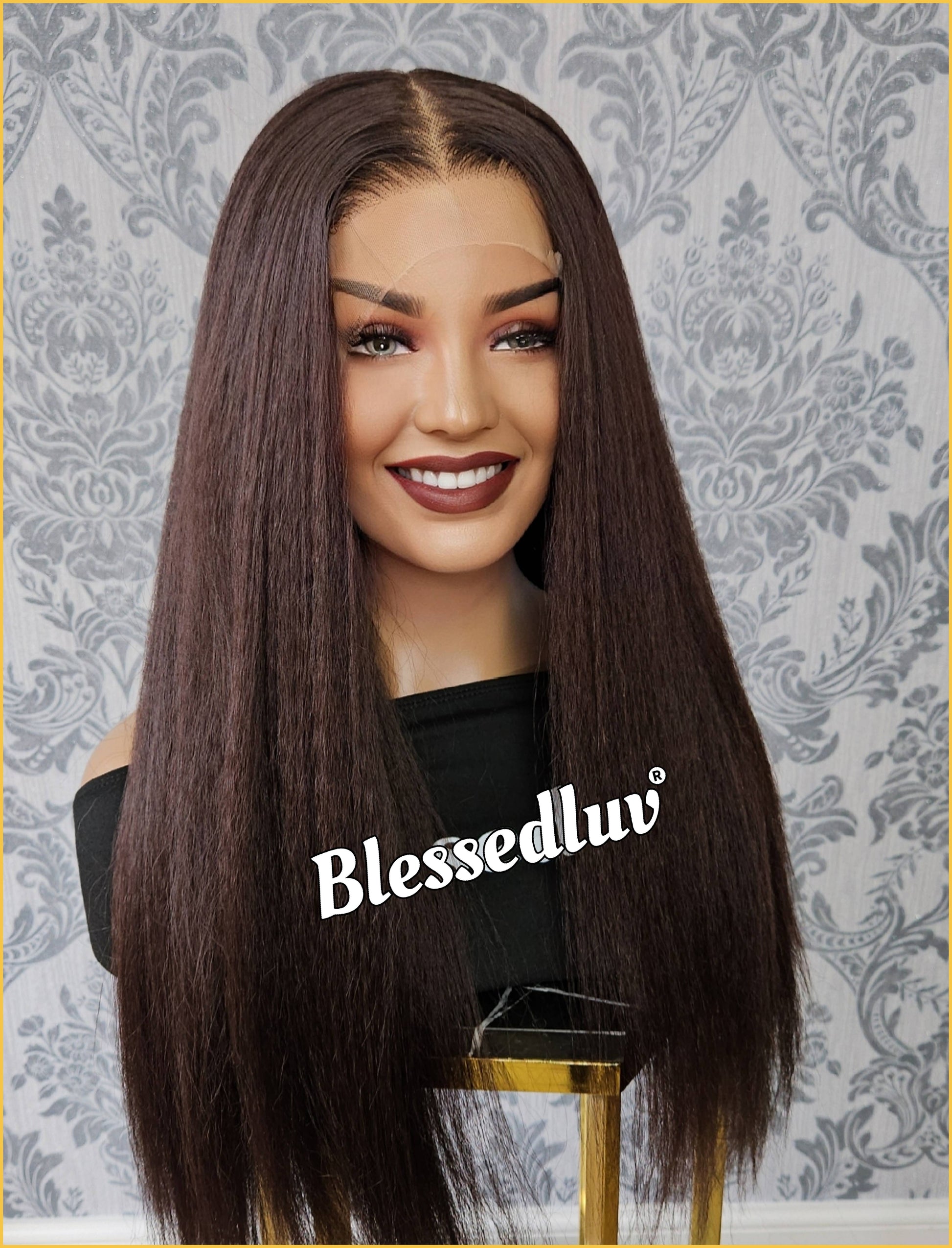 Chichi – 13x6 Premium Human Hair Blend Wig-Wig-Blessedluv.com-Brazilianweave.com