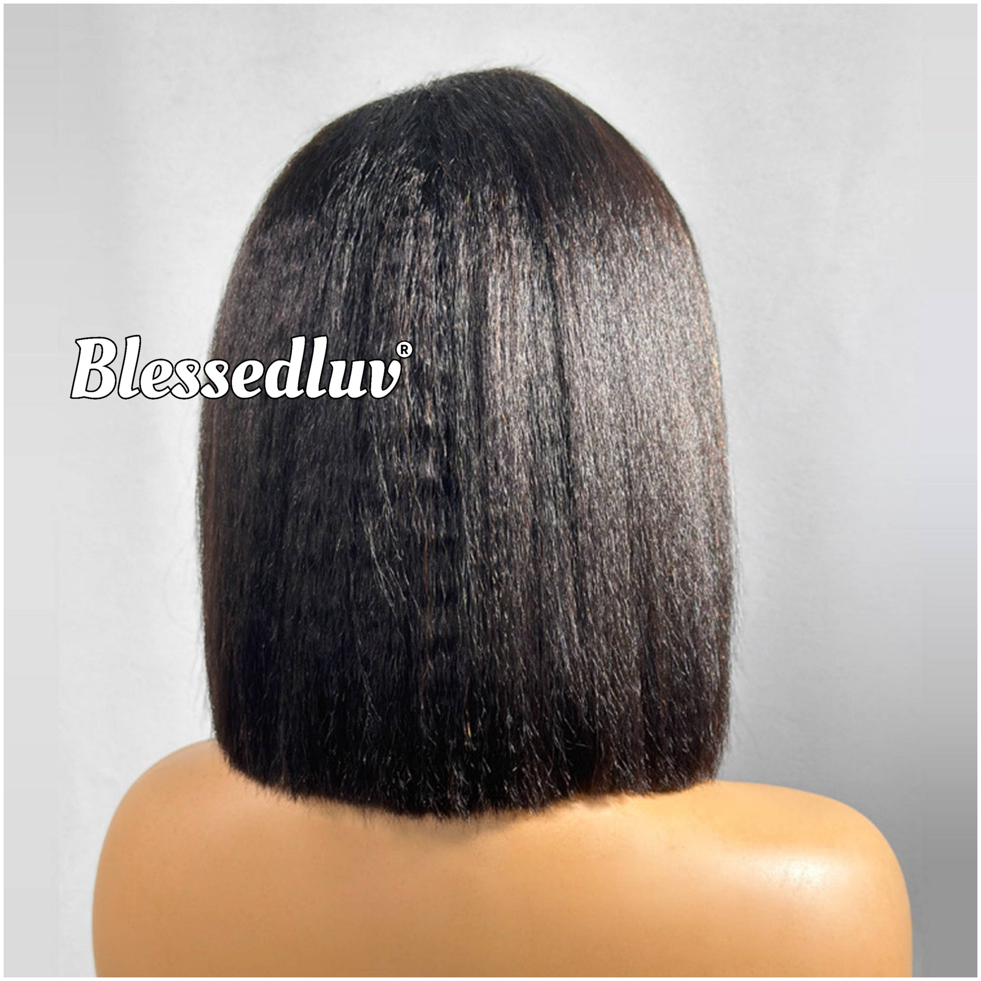 Maryam - 4C Texture Ventilated Bob Wig-Blessedluv.com-Brazilianweave.com