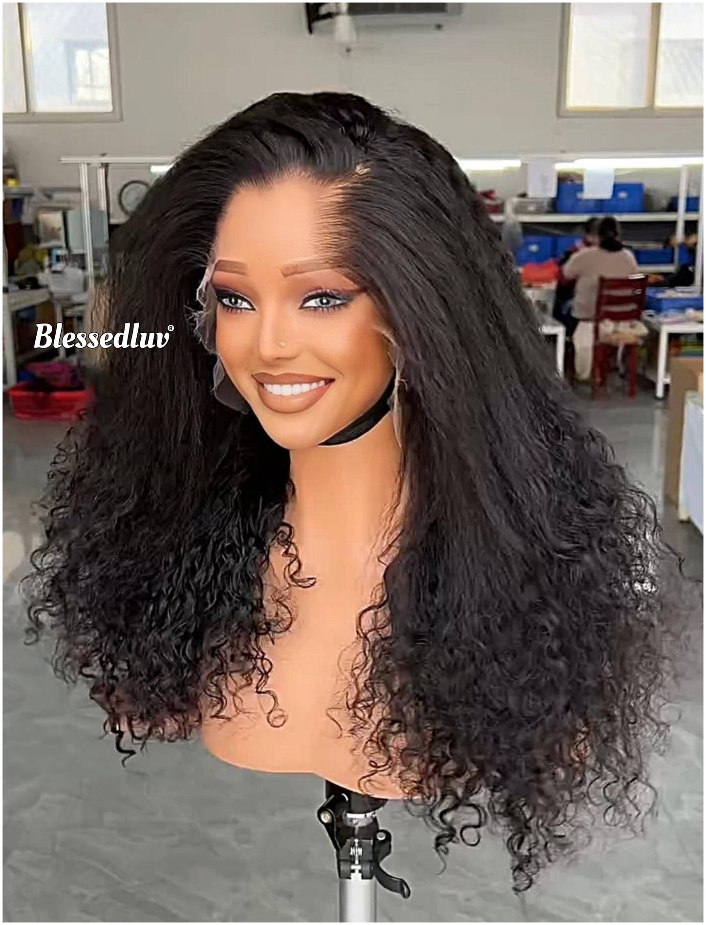 Dinis – HD Textured Curly Wig | Choose Lagos or Standard Hairline-Wig-Blessedluv.com-Brazilianweave.com