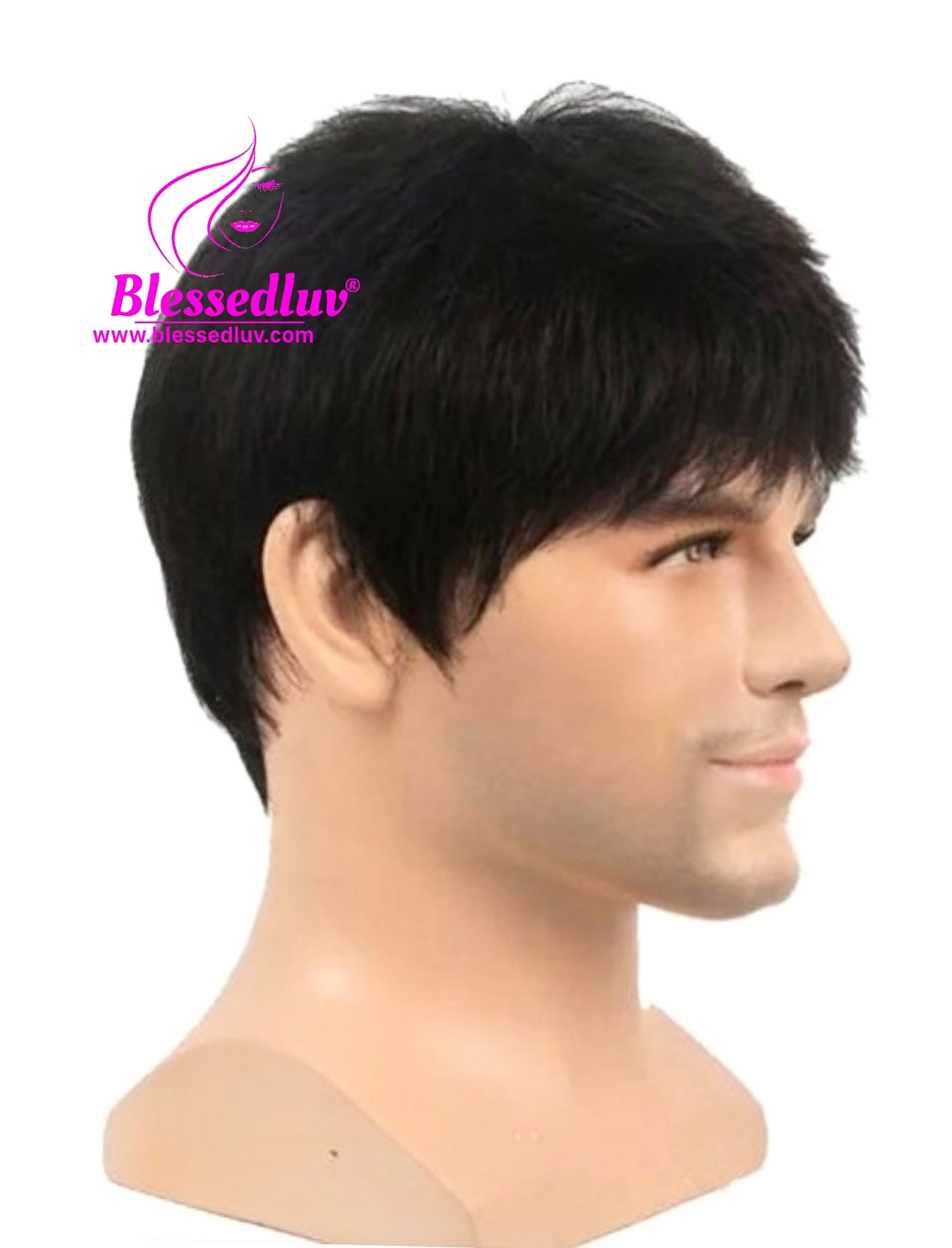 George - Glueless Man Human Hair Wig-WIG-Blessedluv.com-Brazilianweave.com