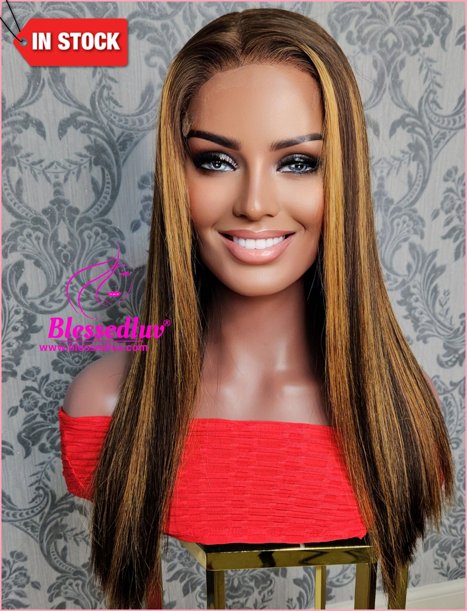 Esther - HD Glueless Bone Straight Wig, Super Double Drawn- Wig Tastic (SALE)-Wig-www.blessedluv.com-Brazilianweave.com