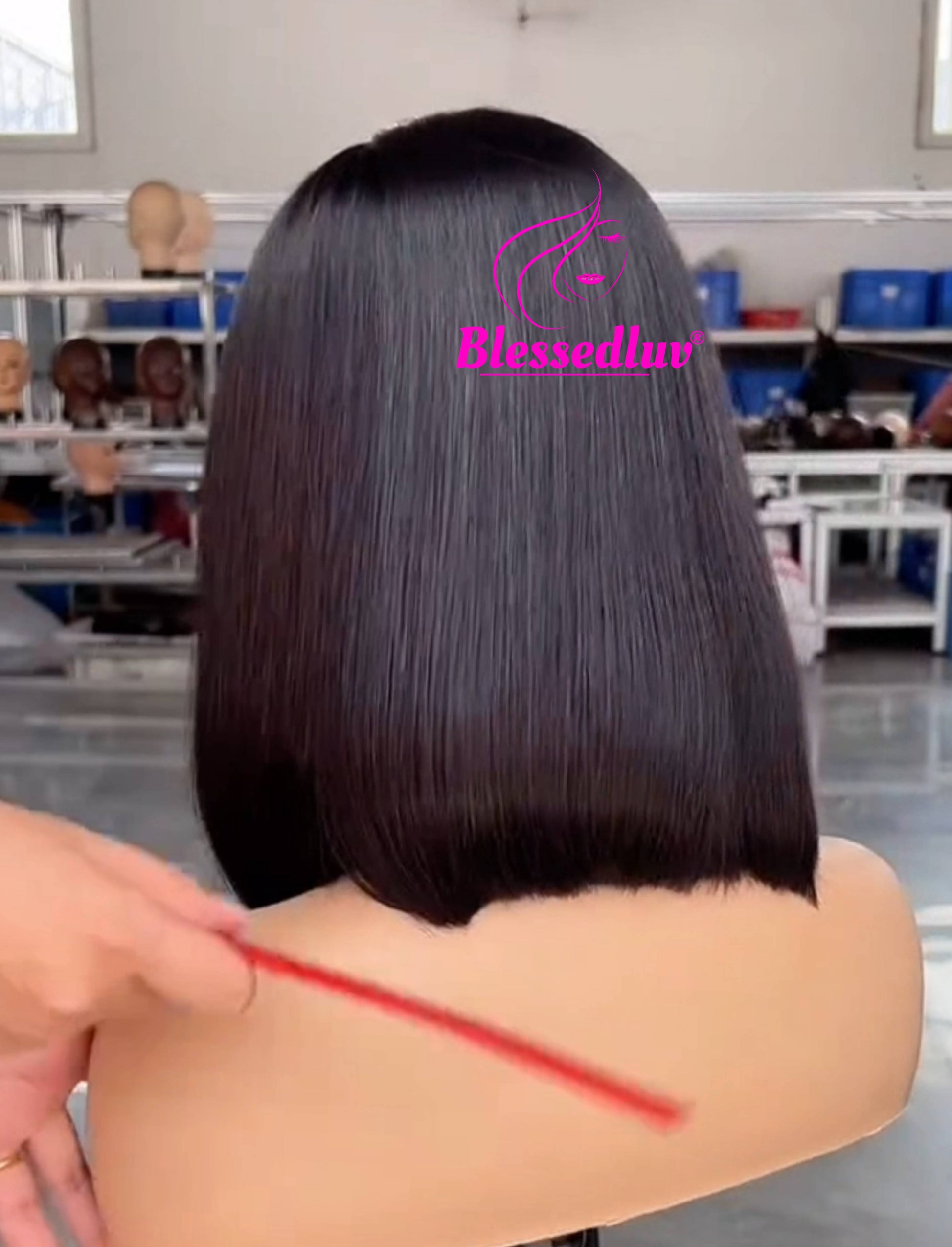 Paula - Lagos Hairline Bob HD Lace Wig-wig-Blessedluv.com-Brazilianweave.com