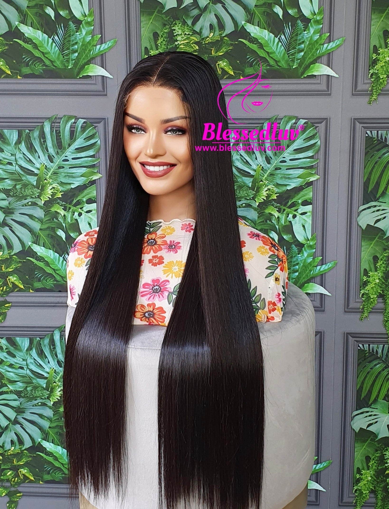 Dubai - Bone Straight Luxury Super Double Drawn Wig - Last 6 years+-Blessedluv.com-Brazilianweave.com