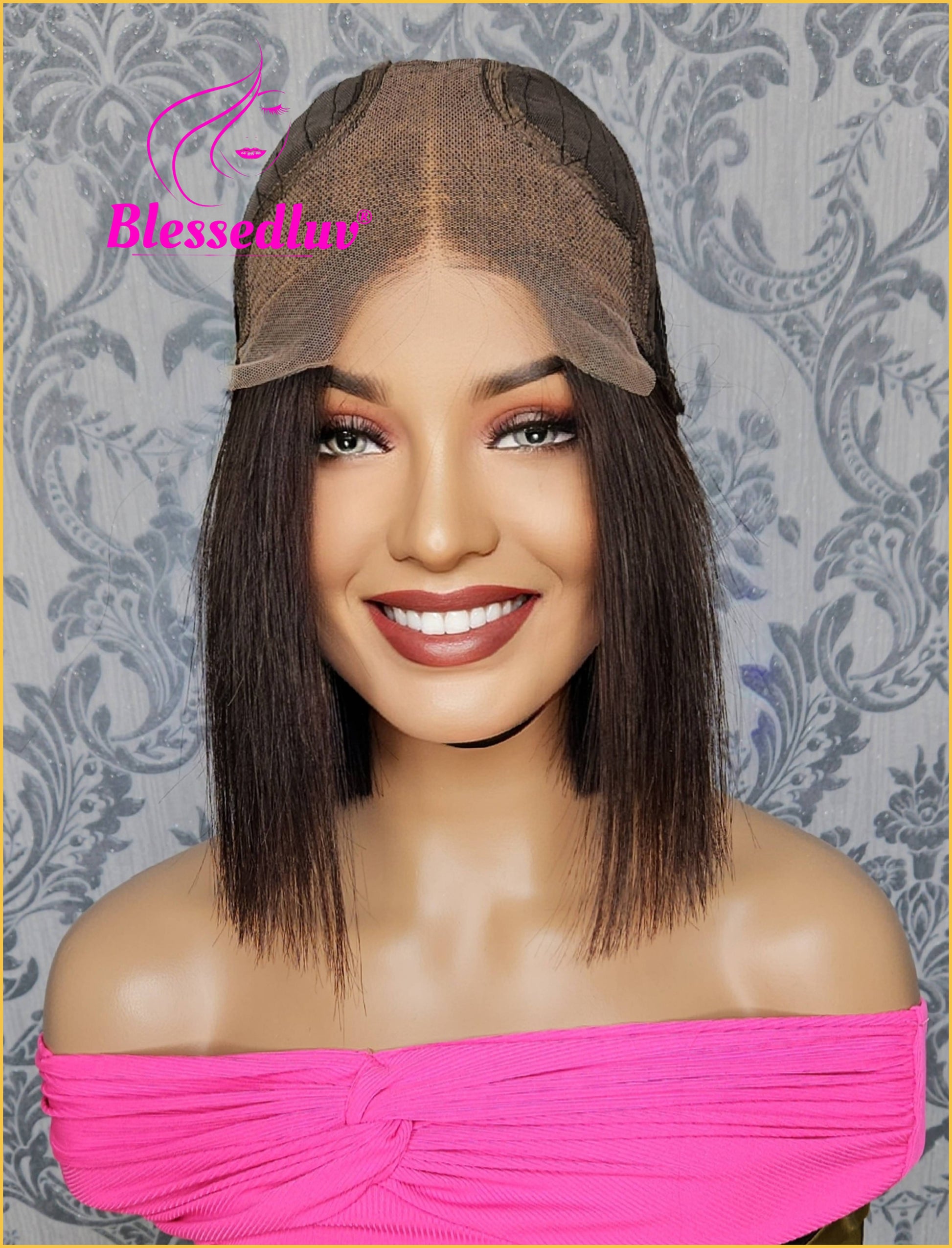 Christy - Lace Frontal Bob Wig-Wig-Blessedluv.com-Brazilianweave.com