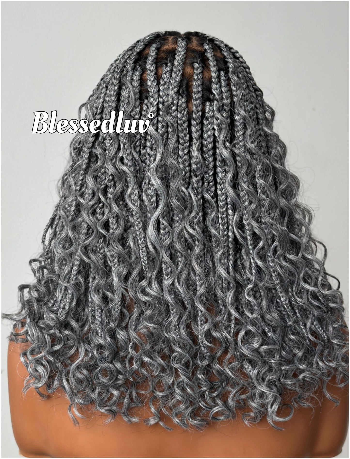 - Salt & Pepper Boho Knotless Braids Full Lace-Wig-Blessedluv.com-Brazilianweave.com