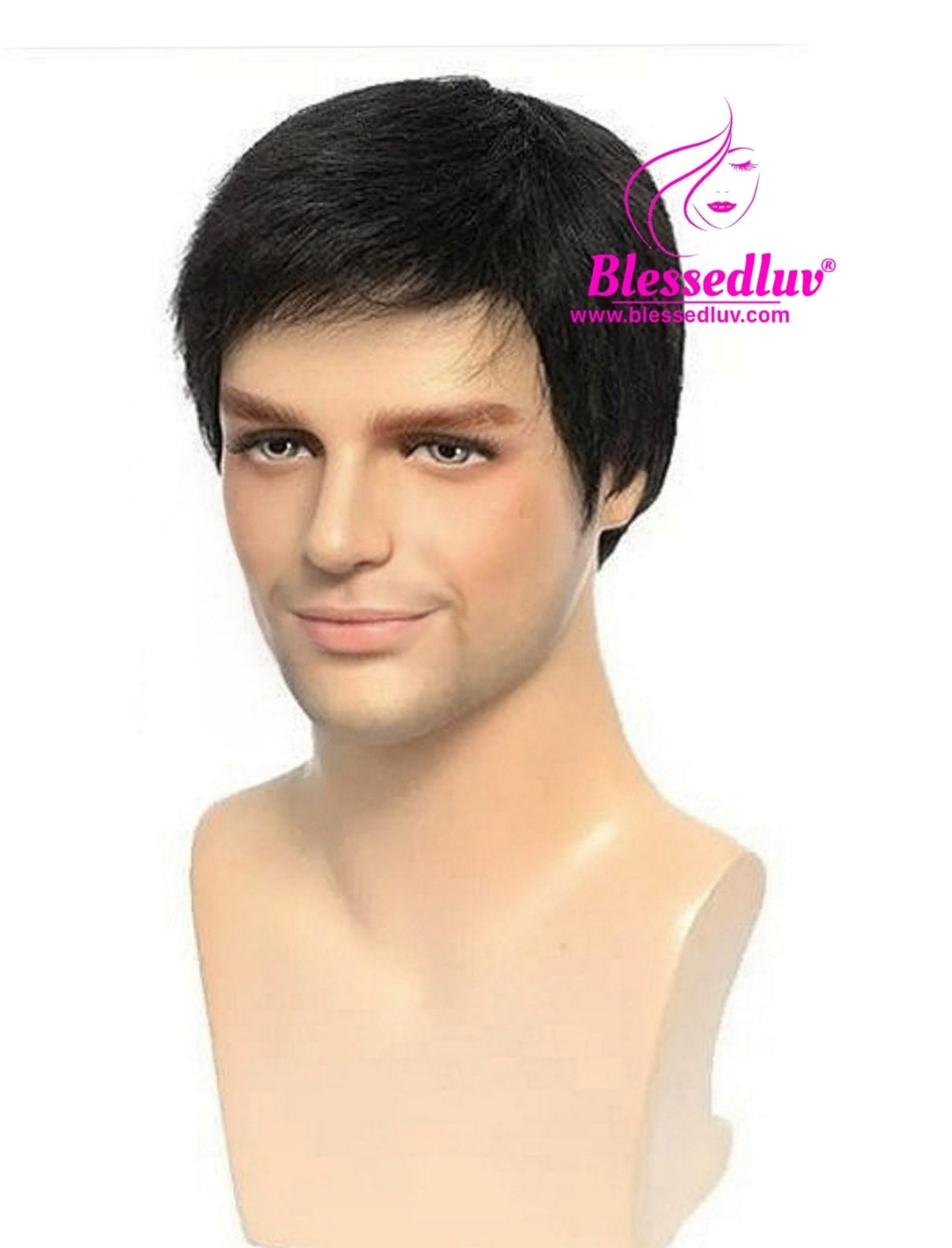 Noah - Glueless Man Human Hair Wig-WIG-Blessedluv.com-Brazilianweave.com